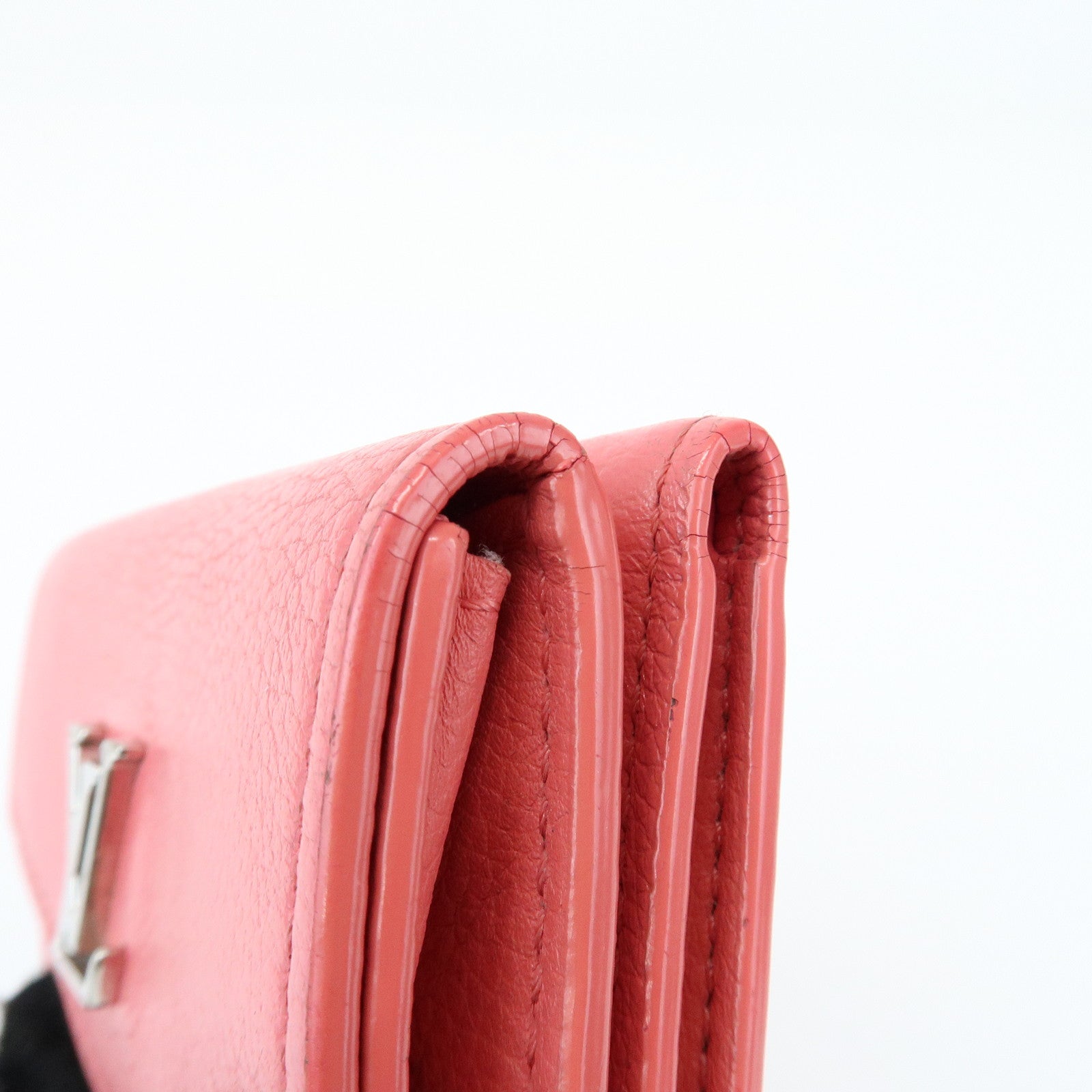 Louis Vuitton Portefeuille Lockmini Wallet Rose Miami M81886
