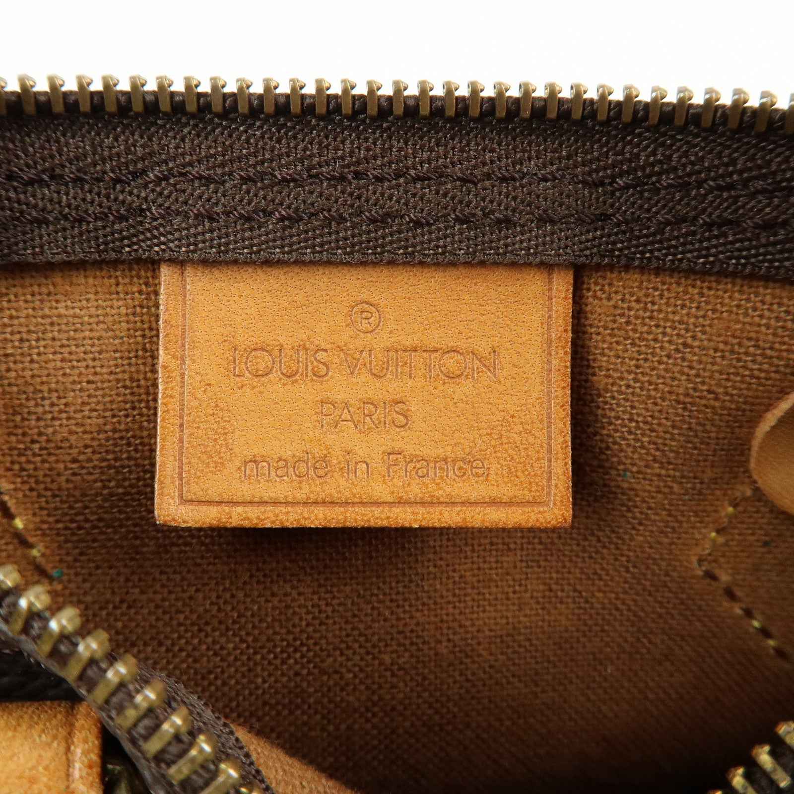 Louis Vuitton Monogram Mini Speedy Hand Shoulder Bag Brown M41534