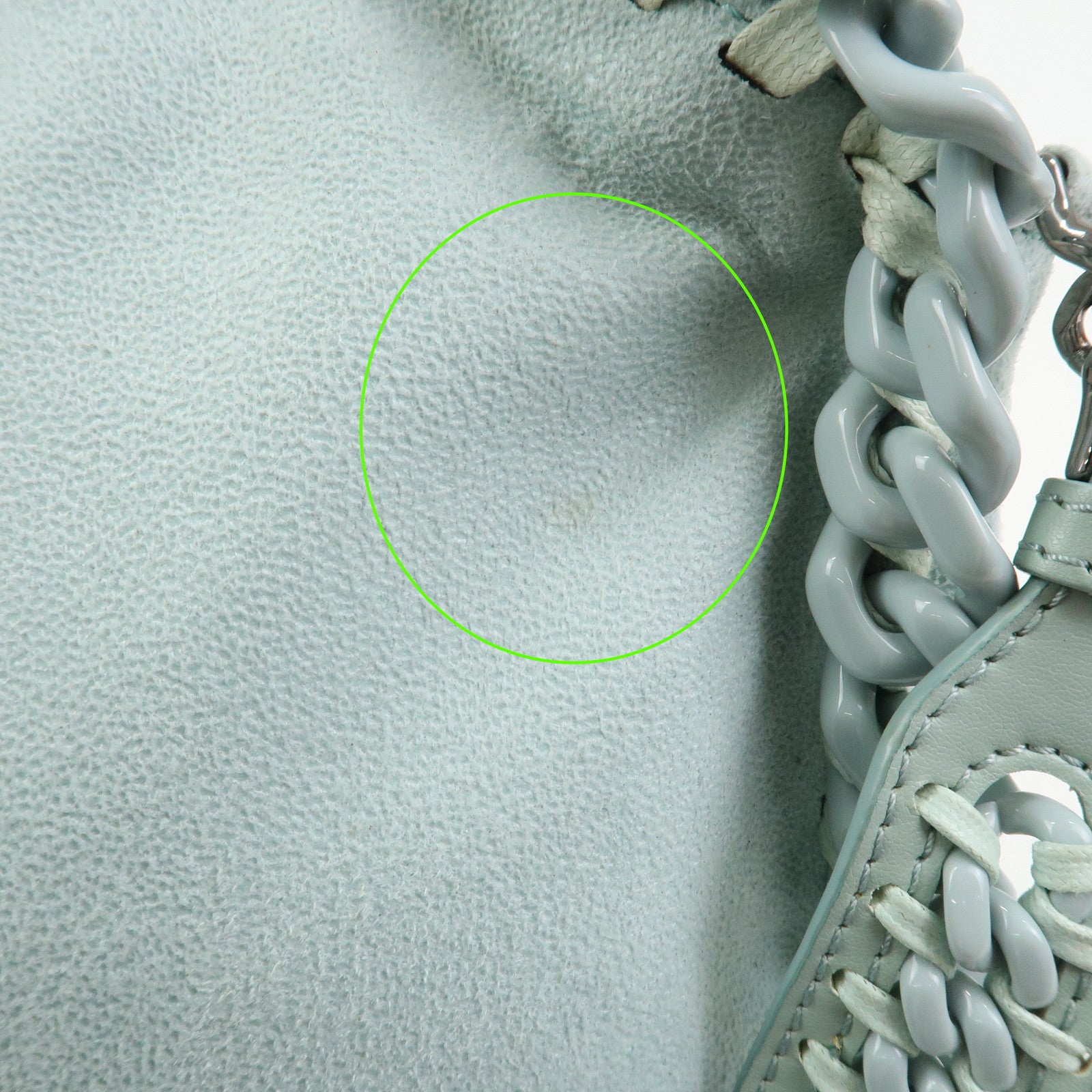 STELLA MCCARTNEY Polyester Falabella Bag Shoulder Bag Light Blue