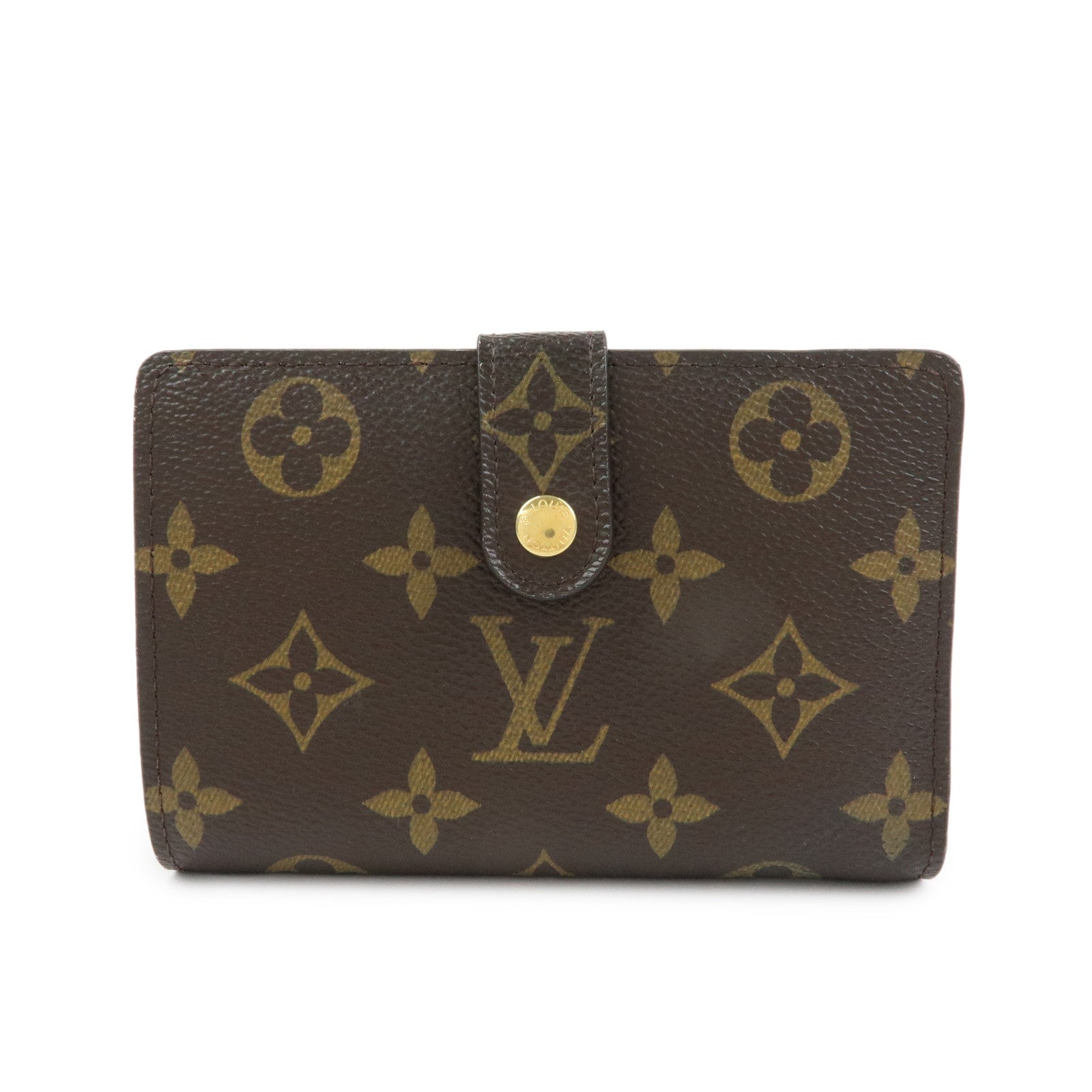 Louis Vuitton Monogram Portefeuille Viennois Compact Wallet M61674