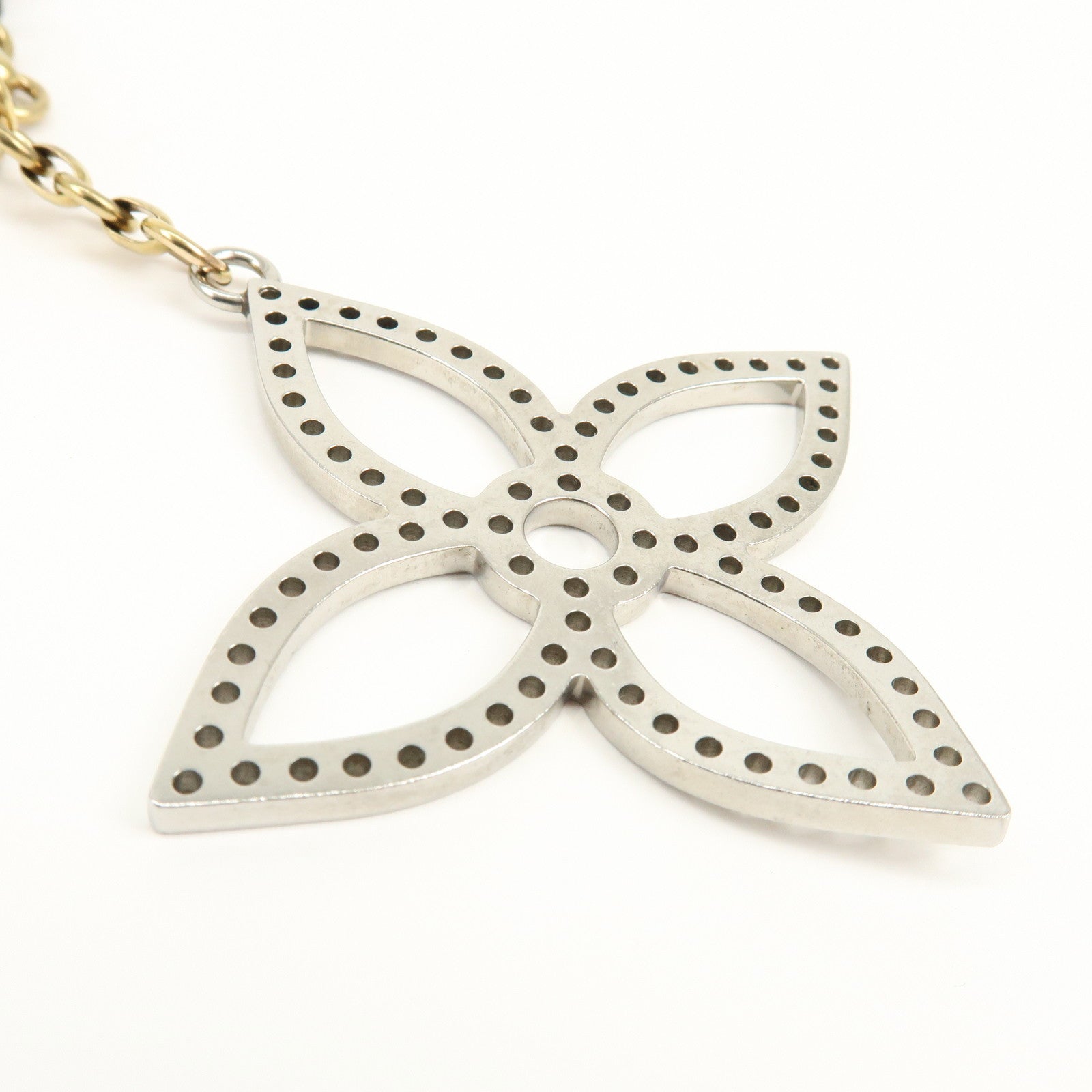 Louis Vuitton Bijoux Sac Tapage Metal Bag Charm Gold Silver M65090