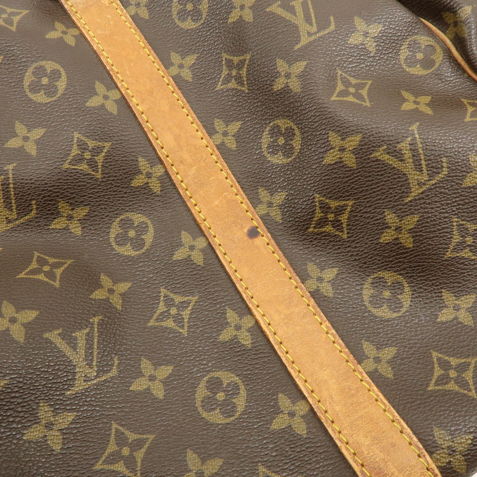 Louis Vuitton Monogram Keep All Bandouliere 60 Boston Bag M41412