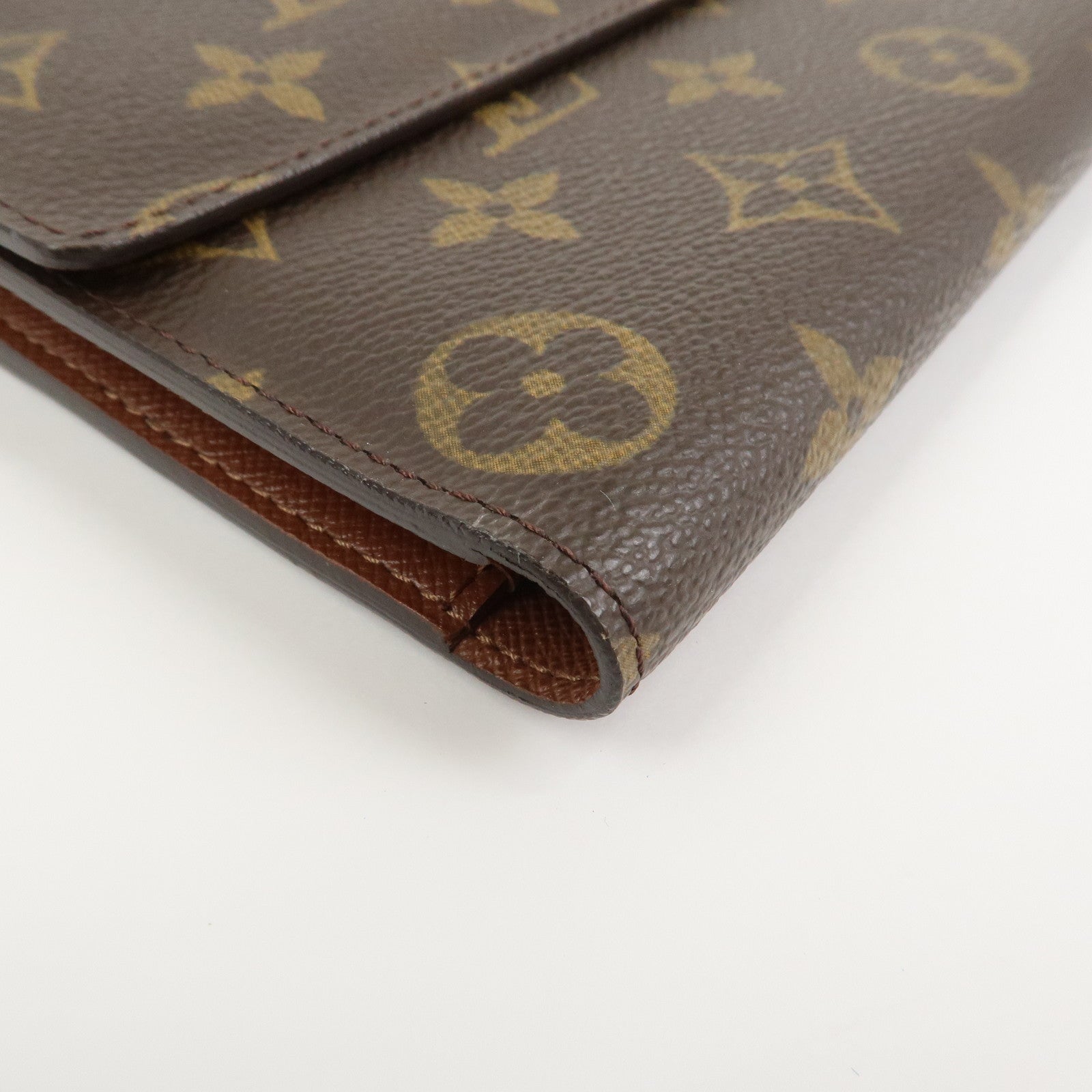 Louis Vuitton Monogram Canvas Pochette Passeport Brown M60135