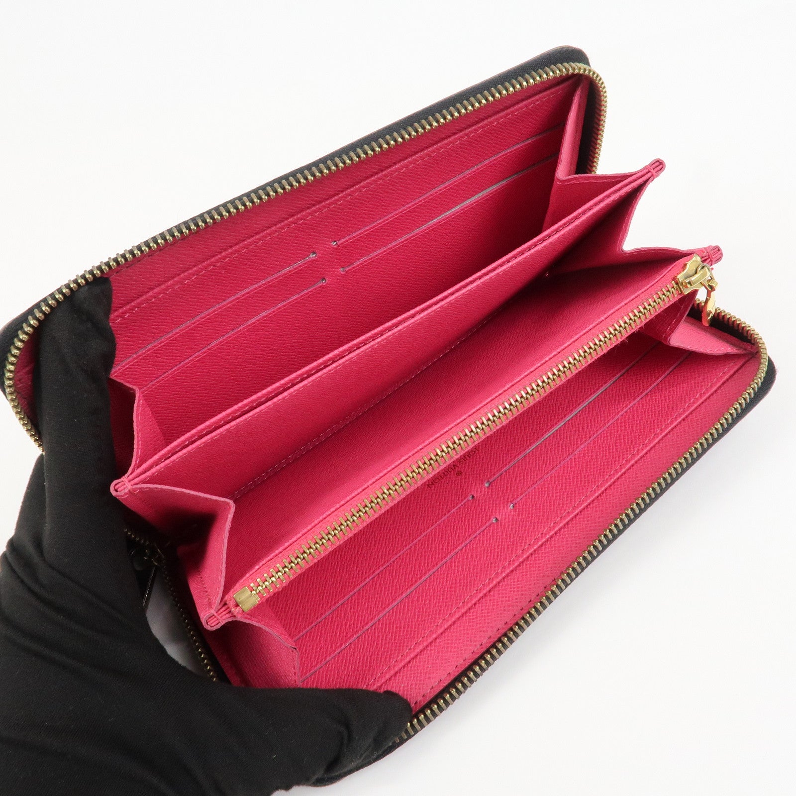 Louis Vuitton Monogram Multicolor Zippy Wallet Long Wallet Noir M60243