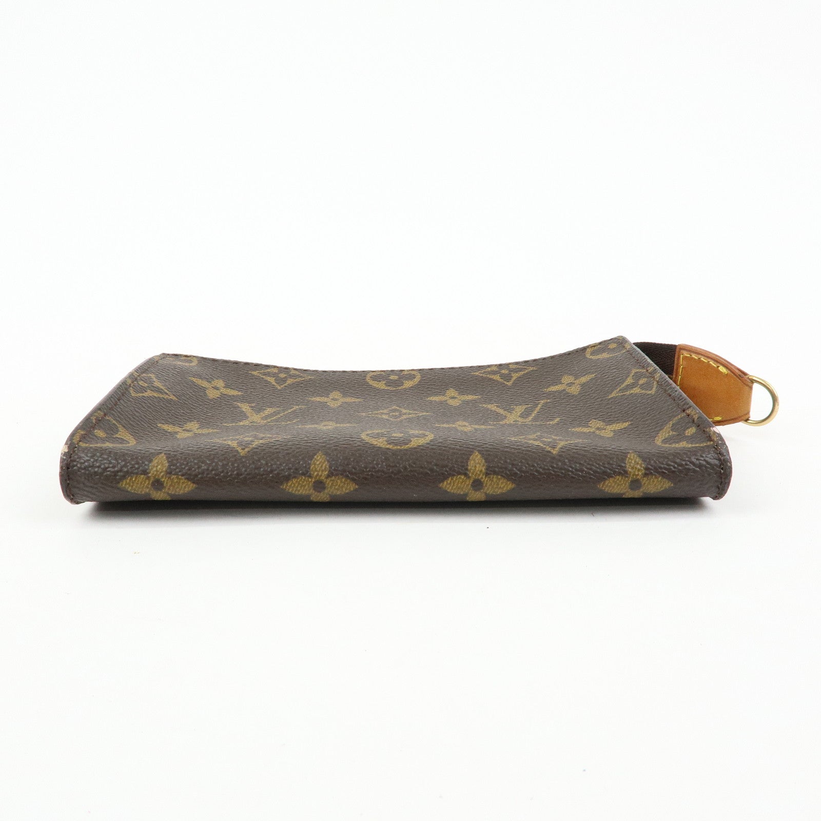 Louis Vuitton Set of 2 Monogram Canvas Bucket PM Pouch Brown