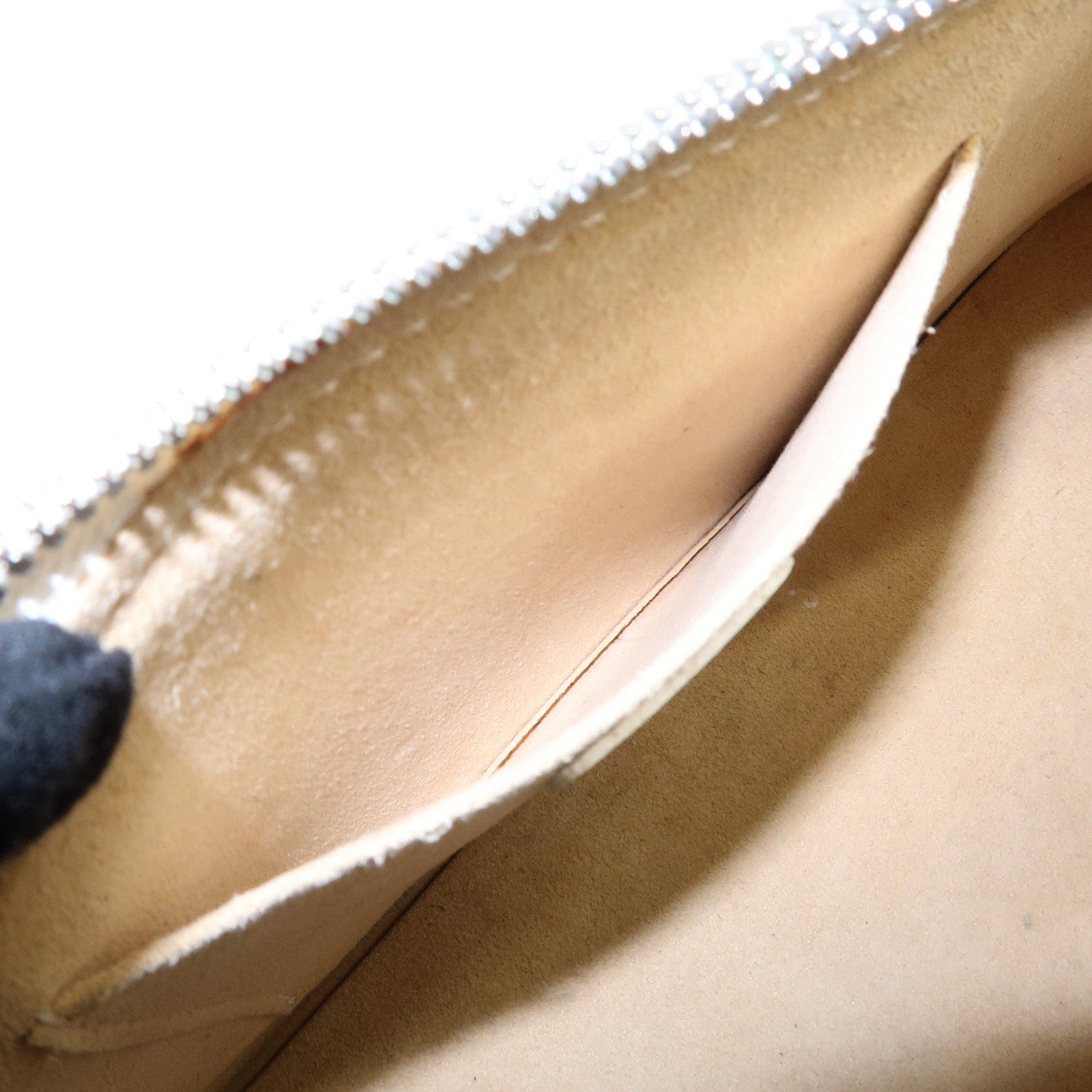 Louis Vuitton Graffiti Alma Horizontal Leather Hand Bag Beige M92176