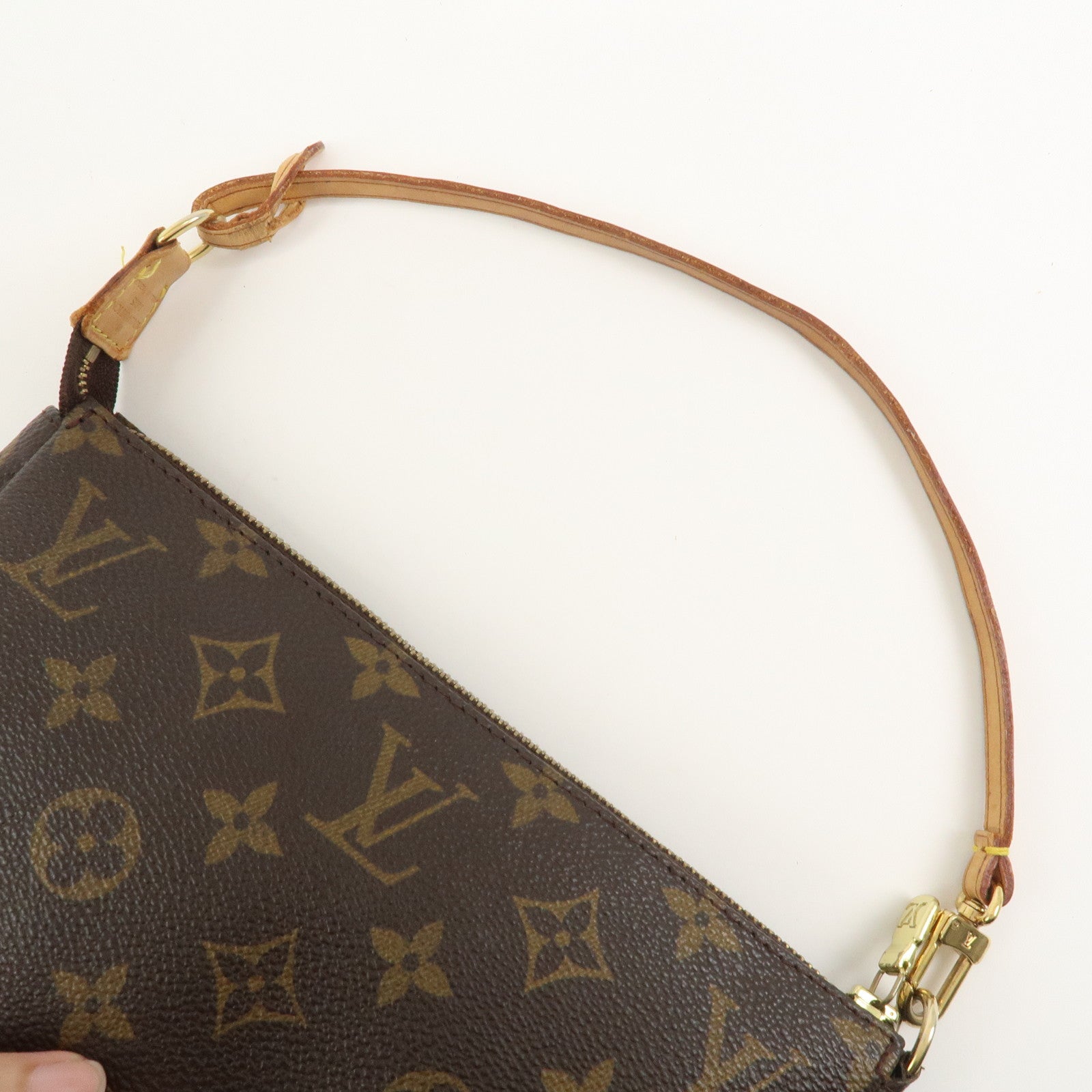 Louis Vuitton Monogram Pochette Accessoires Pouch Hand Bag M51980