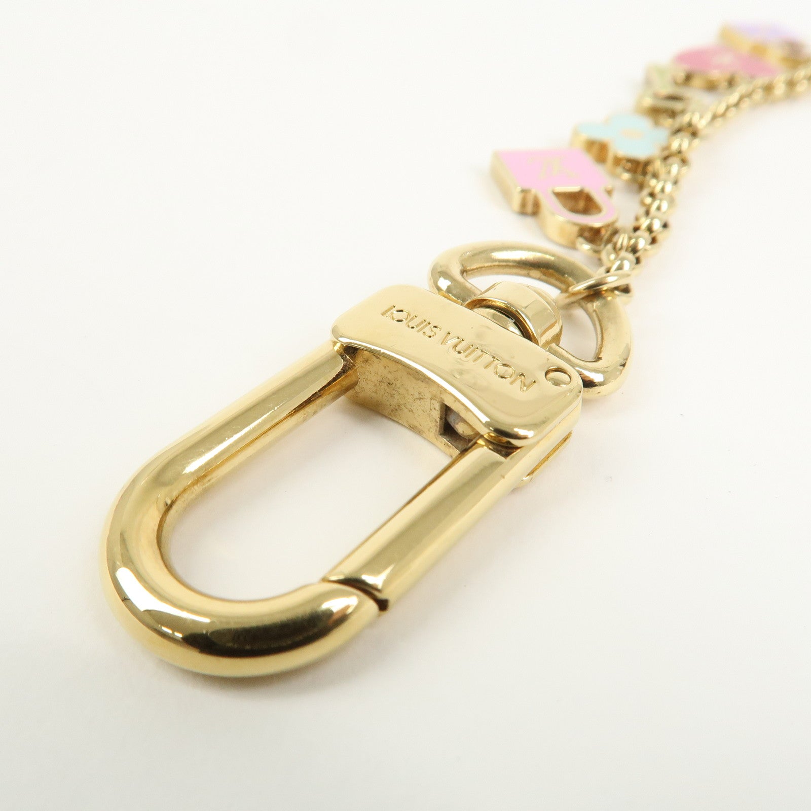 Louis Vuitton Porte Cles Chaine Pretty Metal Bag Charm  M66131