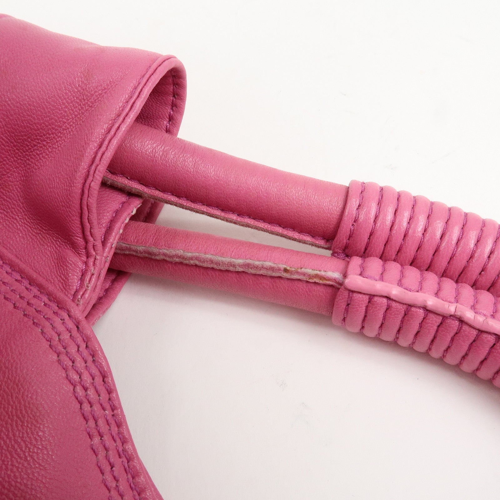 LOEWE Anagram Nappa Aire Leather Hand Bag Shoulder Bag Pink