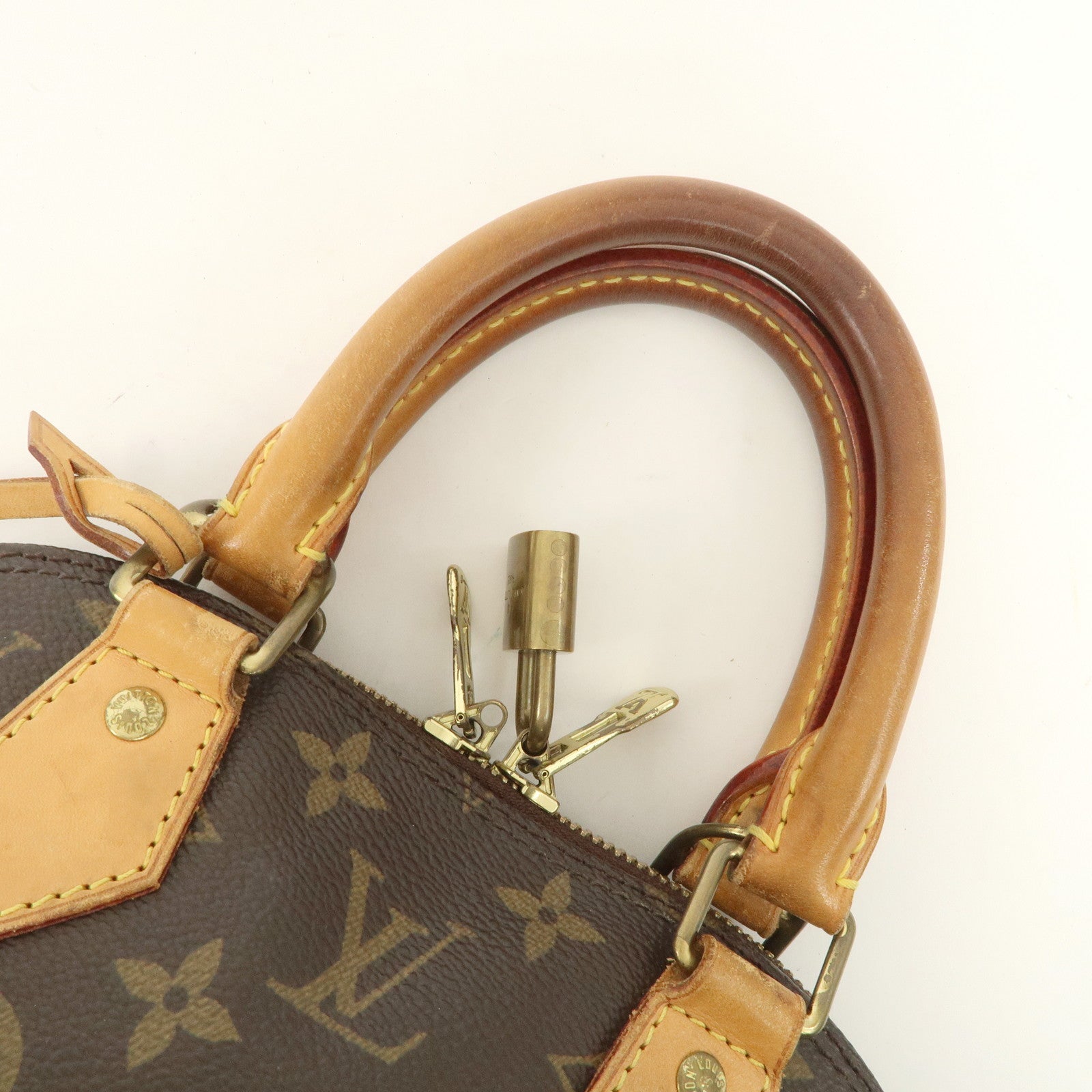 Louis Vuitton Monogram Alma BB 2Way Bag Hand Bag M53152
