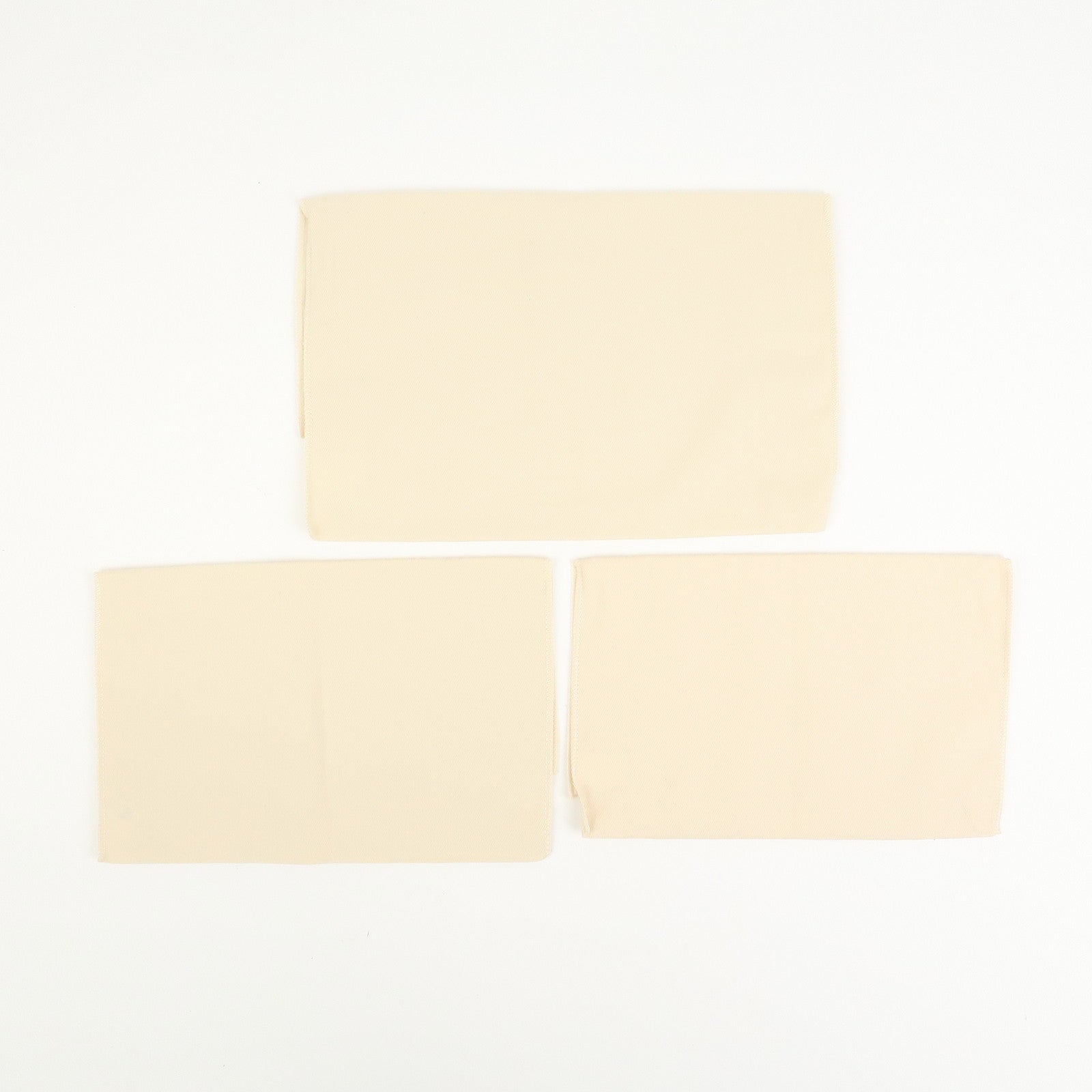 Louis Vuitton Set Of 10 Dust Bag Storage Bag Flap Style Beige