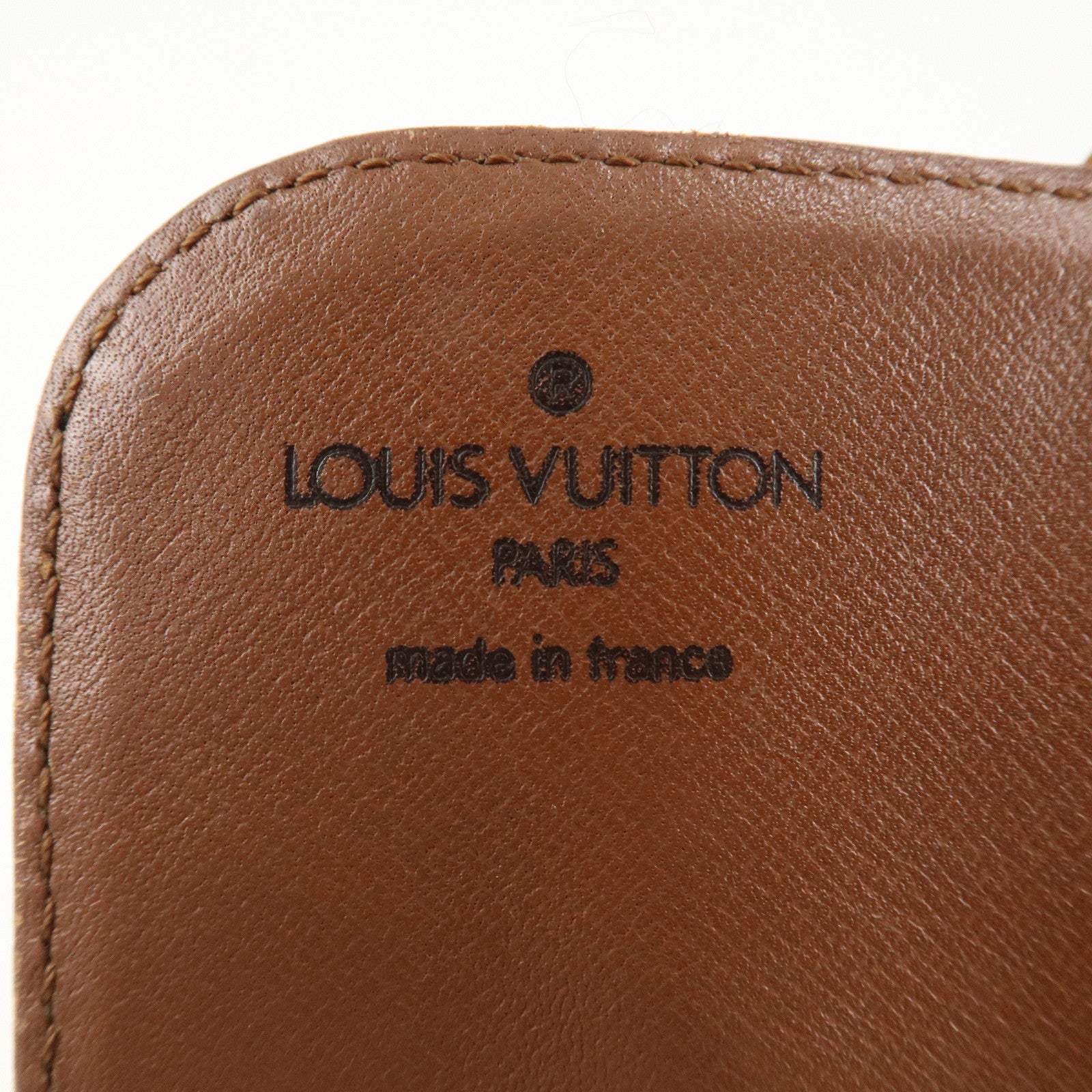 Louis Vuitton Monogram Cartouchiere MM Shoulder Bag M51253 Used