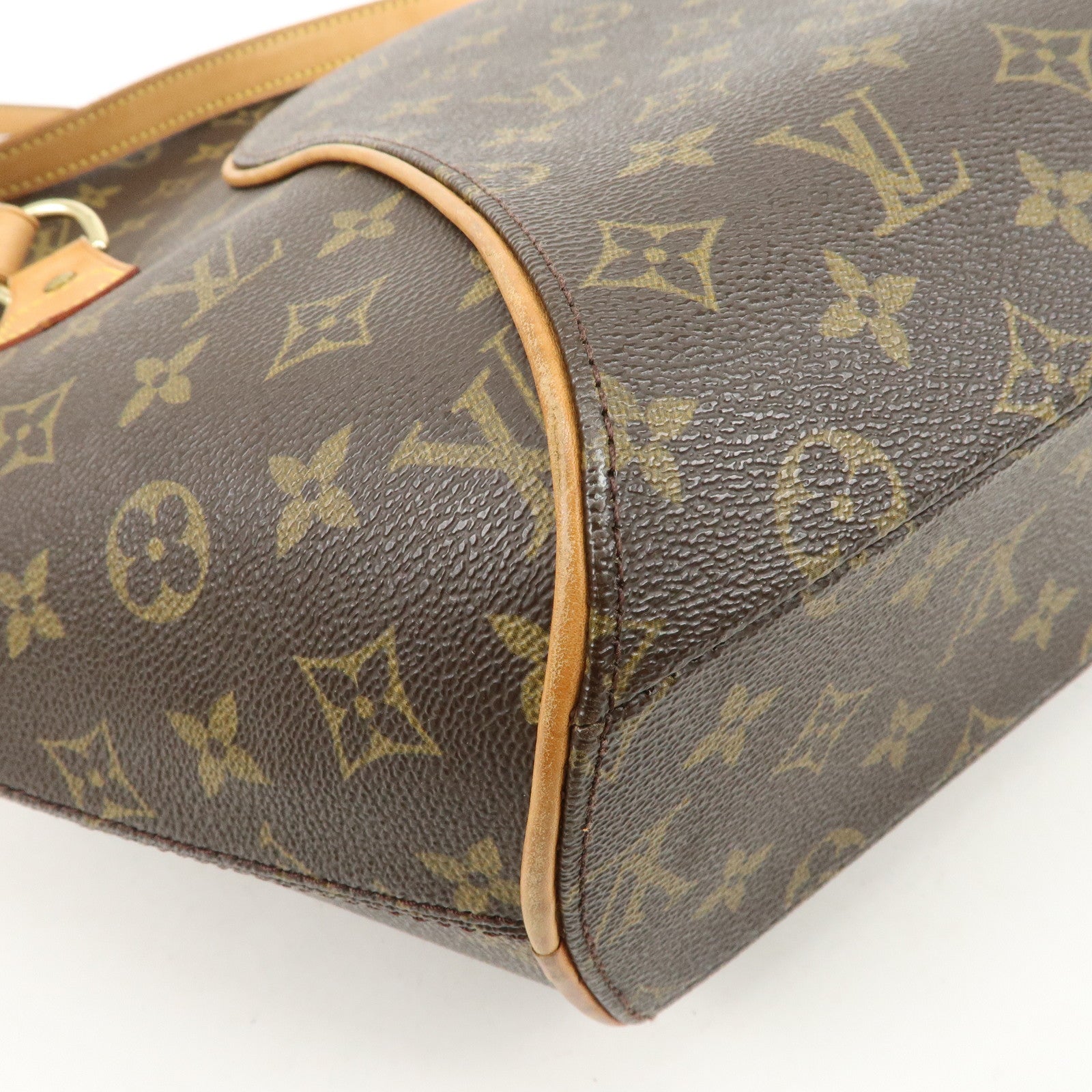 Louis Vuitton Monogram Ellipse Shopping Shoulder Bag Brown M51128 Used