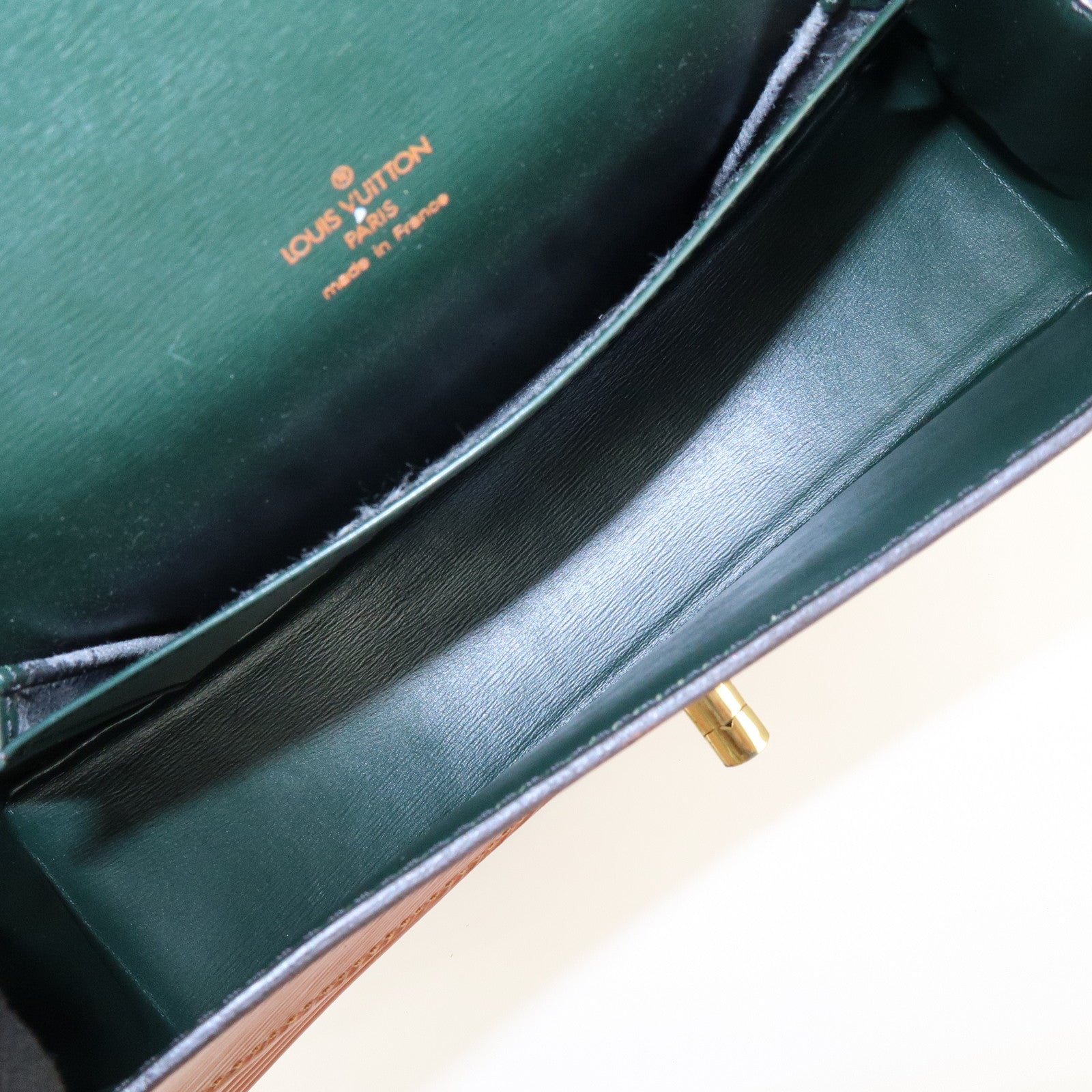 Louis Vuitton Epi Tilsit Shoulder Bag Hand Bag Kenya Brown M52483