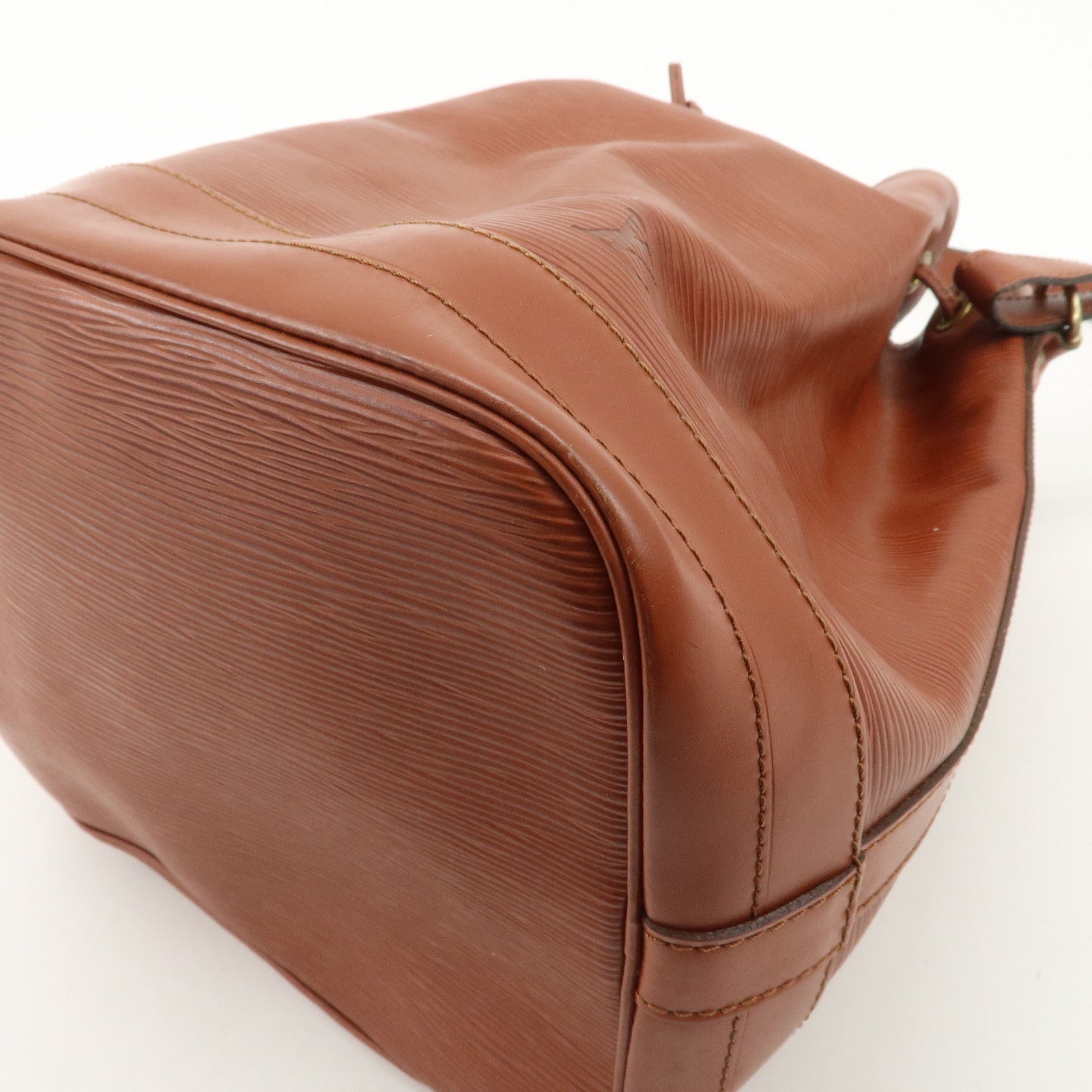 Louis Vuitton Epi Leather Noe Shoulder Bag Kenya Brown M44003