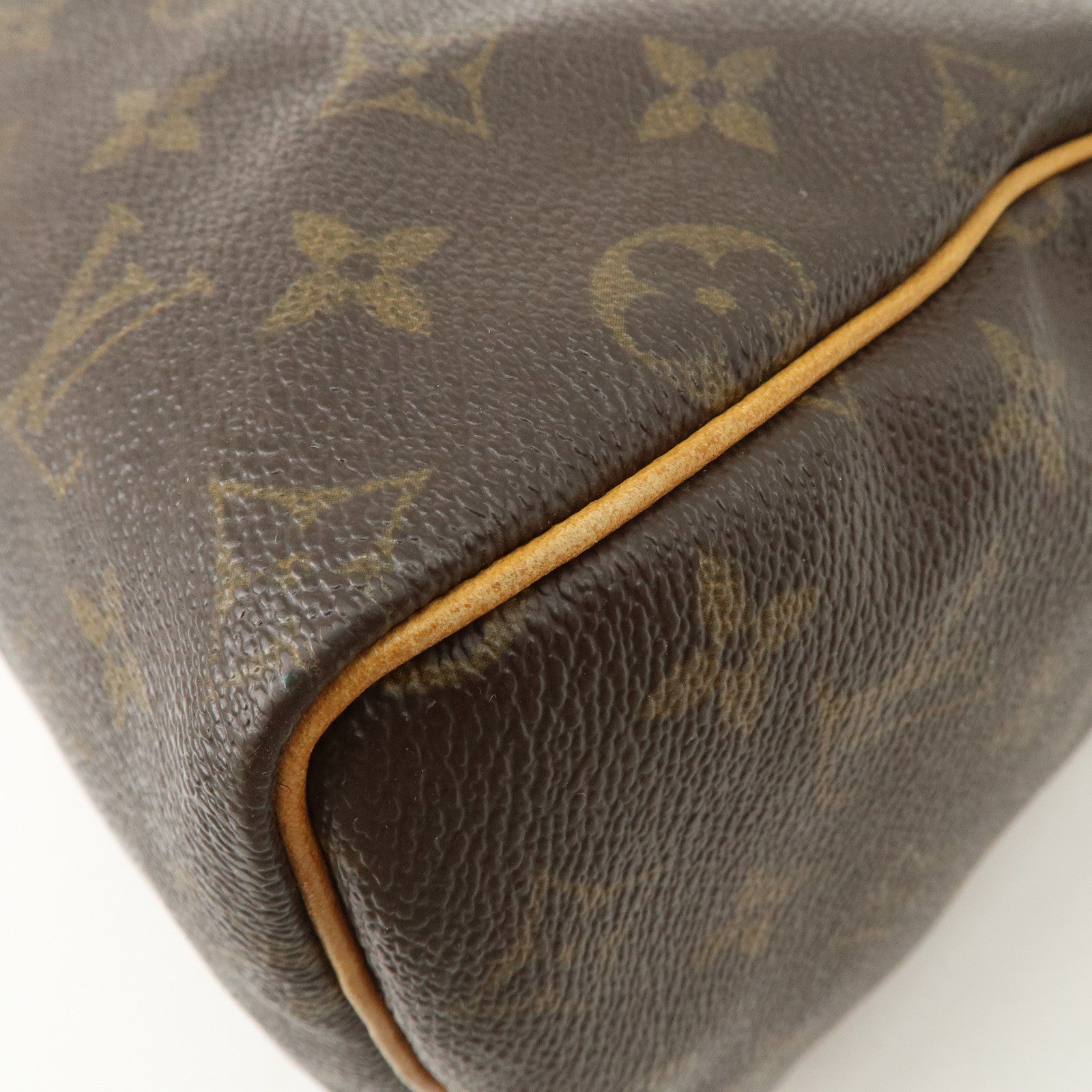 Louis Vuitton Monogram Speedy 25 Hand Bag Boston Bag M41528 Used