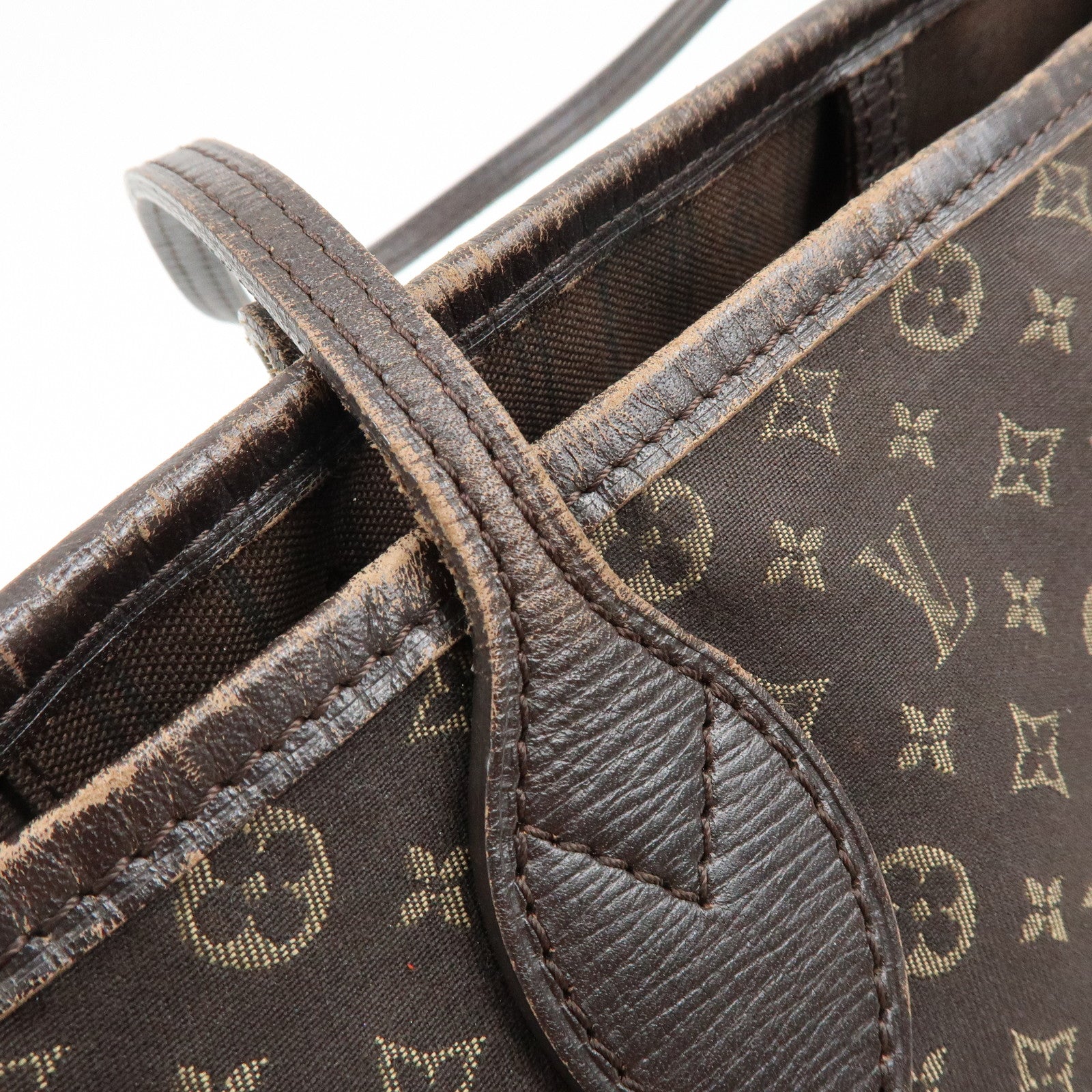 Louis Vuitton Monogram Idylle Neverfull MM Tote Bag Fusain M40513