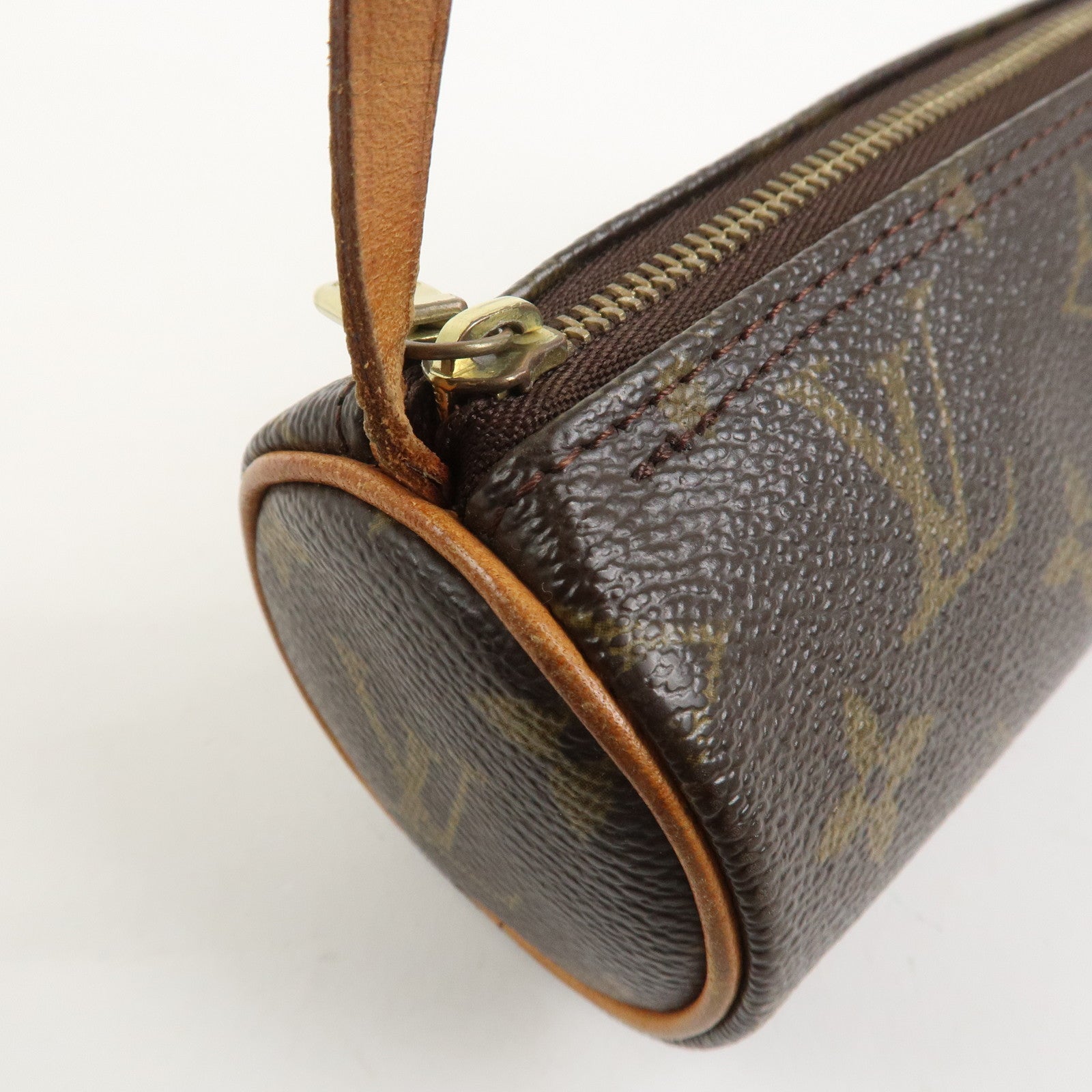 Louis Vuitton Monogram Canvas Mini Pouch for Papillon Bag Brown