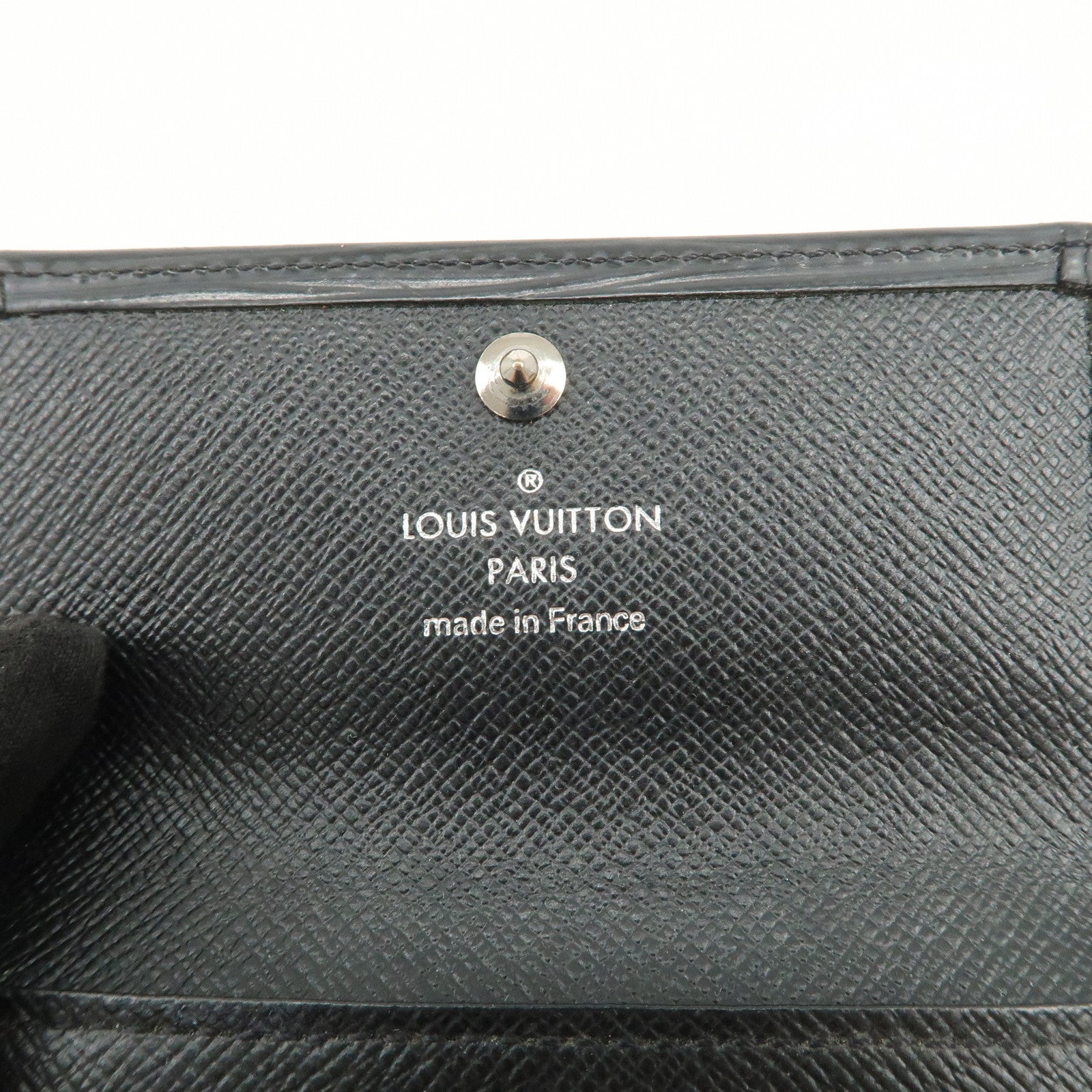 Louis Vuitton Epi Multicles 6 Key Case Key Holder Noir M63812