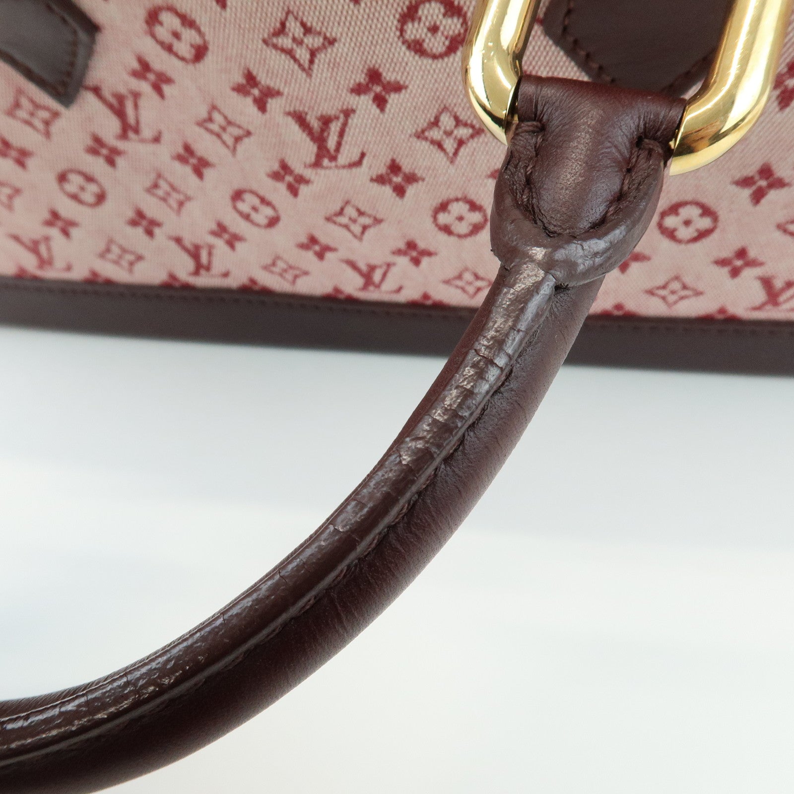 Louis Vuitton Monogram Mini Armaron Hand Bag Cerise M92207