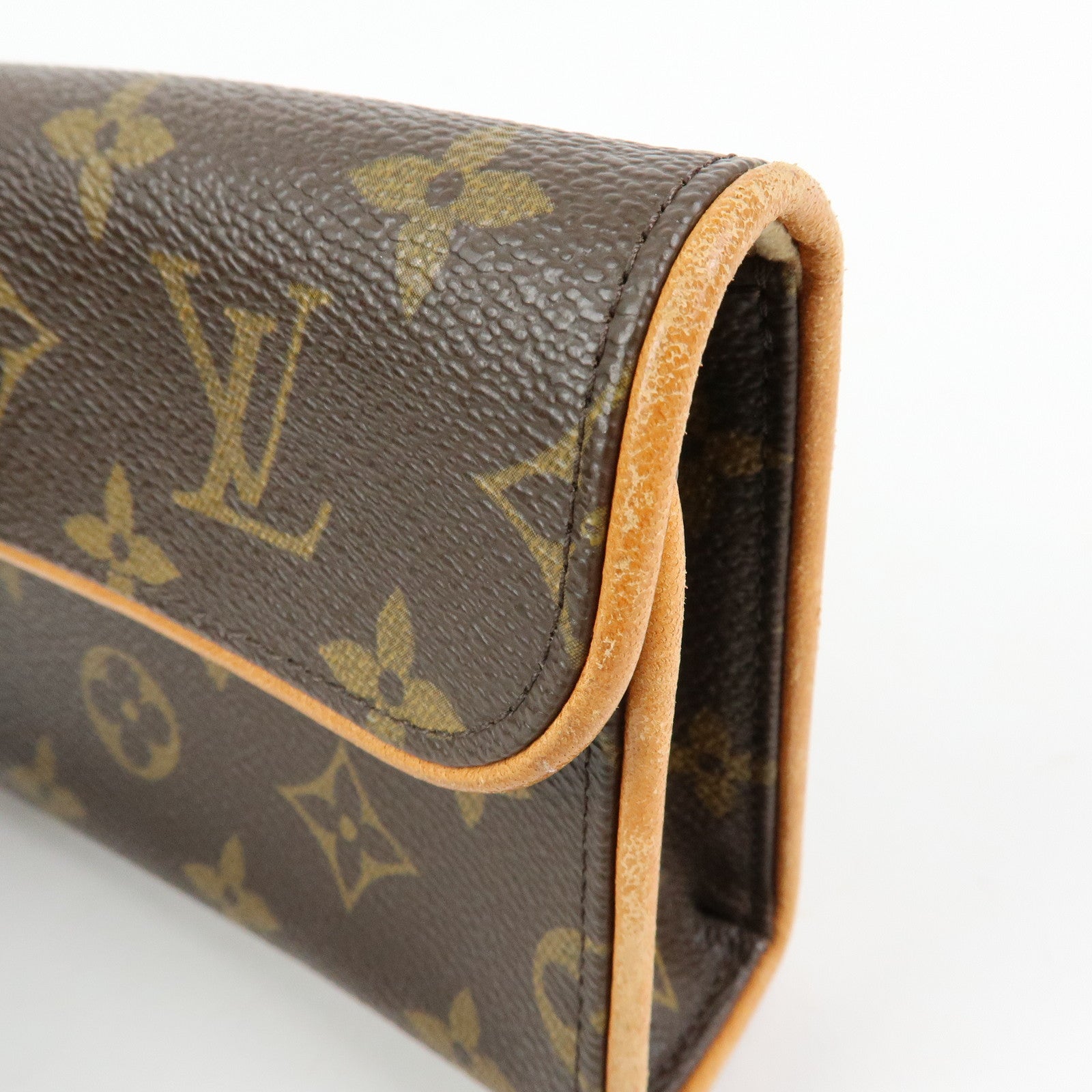 Louis Vuitton Monogram Pochette Florentine Waist Bag Brown M51855