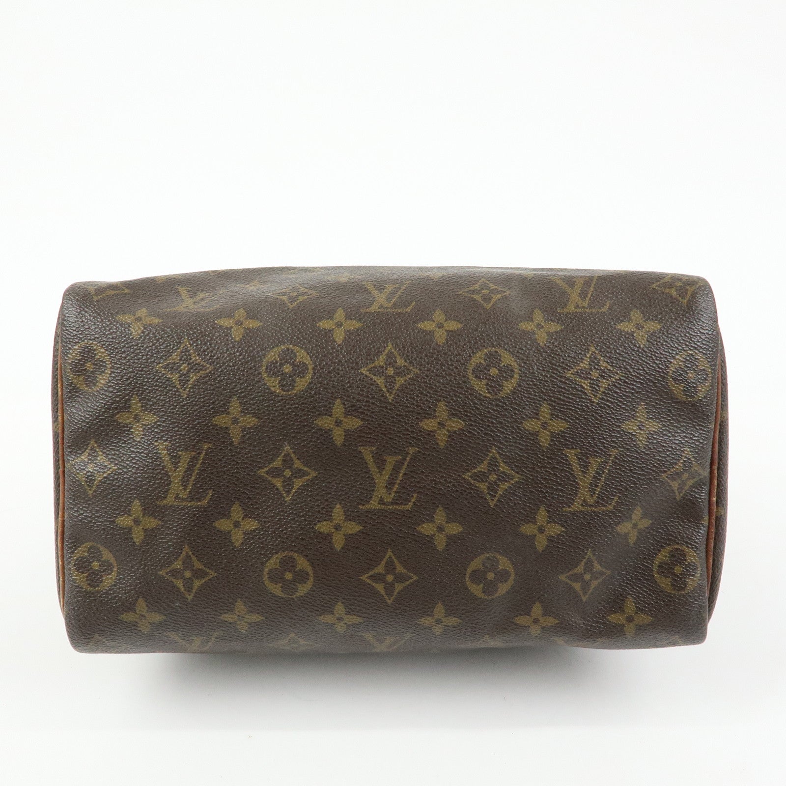Louis Vuitton Monogram Speedy 25 Boston Bag Hand Bag Brown M41528