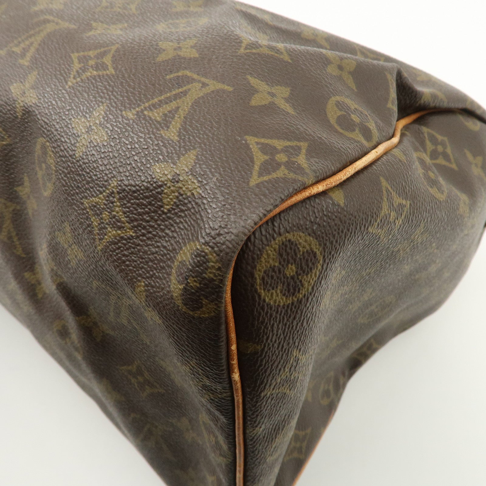 Louis Vuitton Monogram Speedy 40 Hand Bag Boston Bag M41522 Used