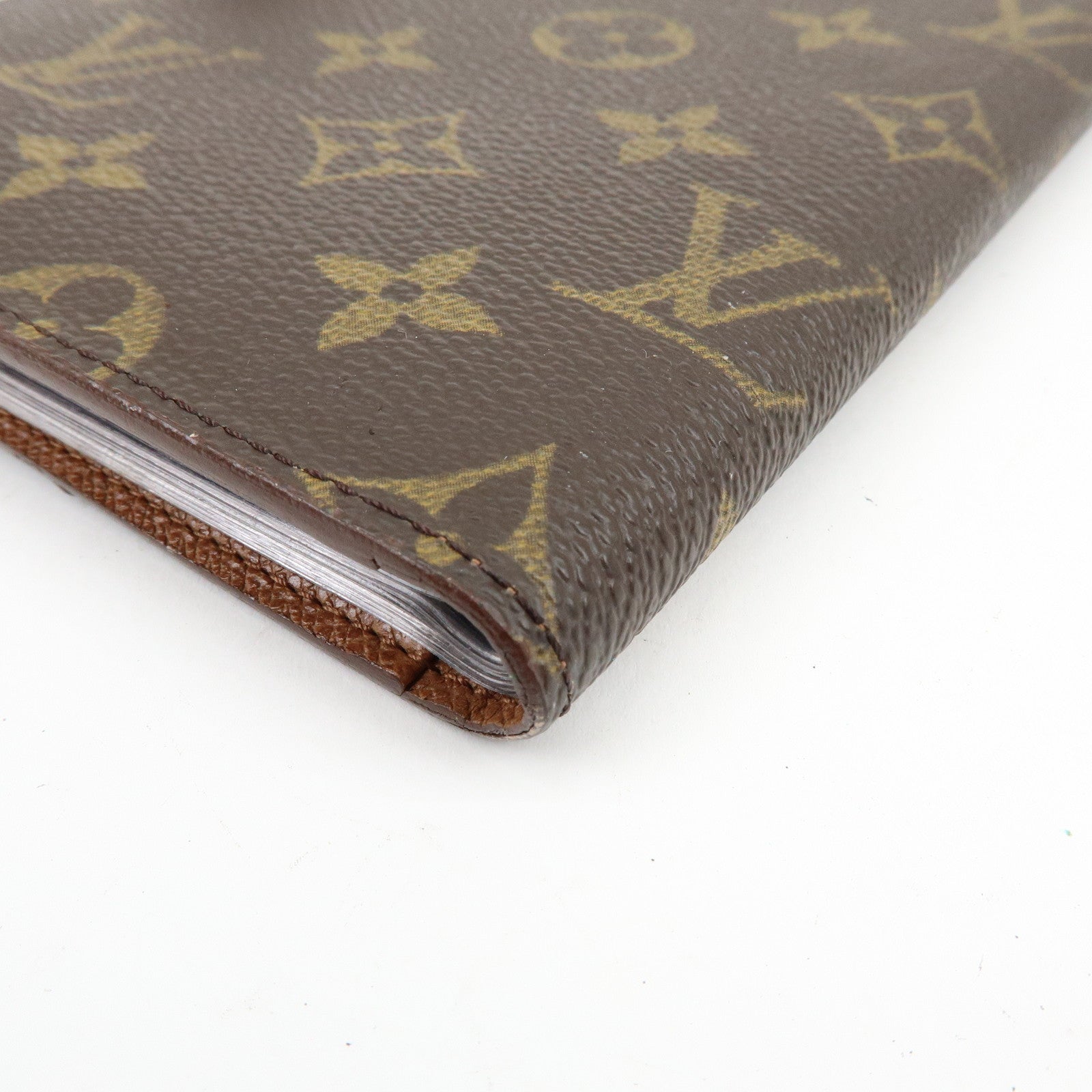Louis Vuitton Monogram Pochette Photo Picture Holder Brown M58817