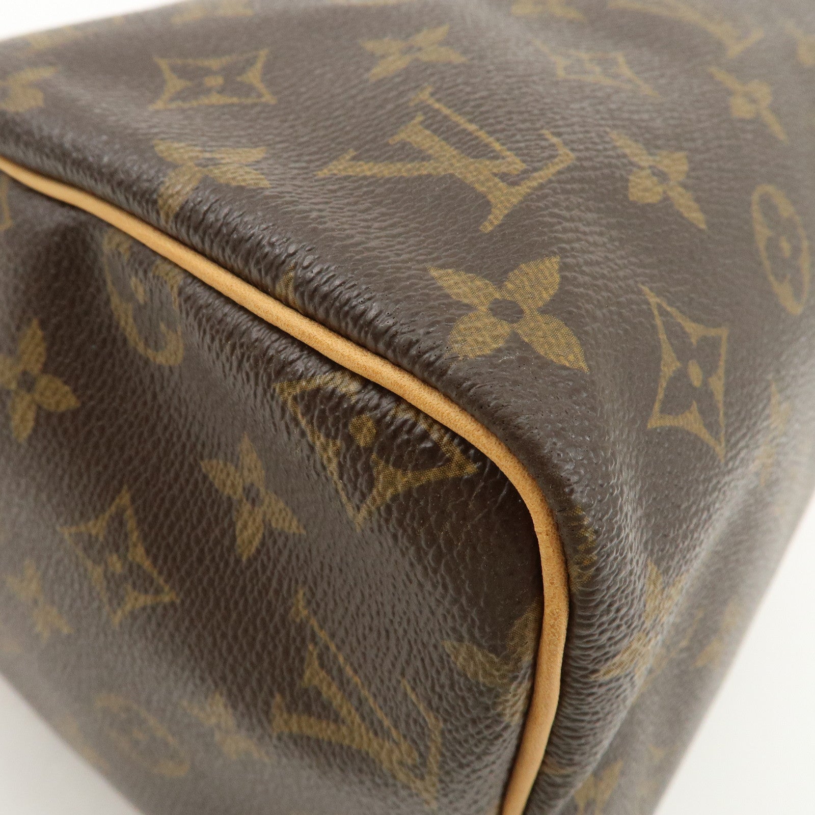 Louis Vuitton Monogram Speedy 30 Hand Bag Boston Bag M41526 Used