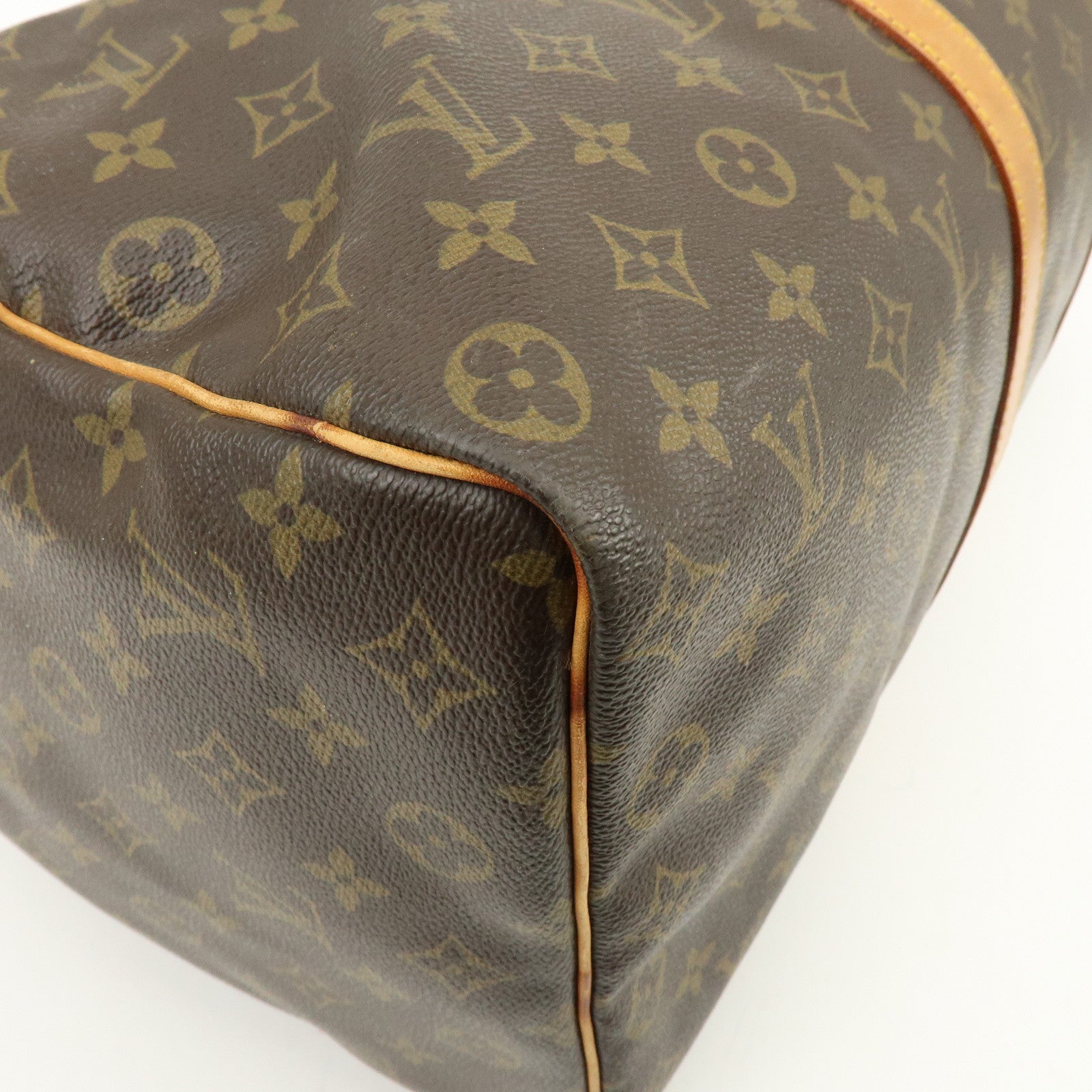 Louis Vuitton Monogram Keep All 50 Boston Bag Brown M41426