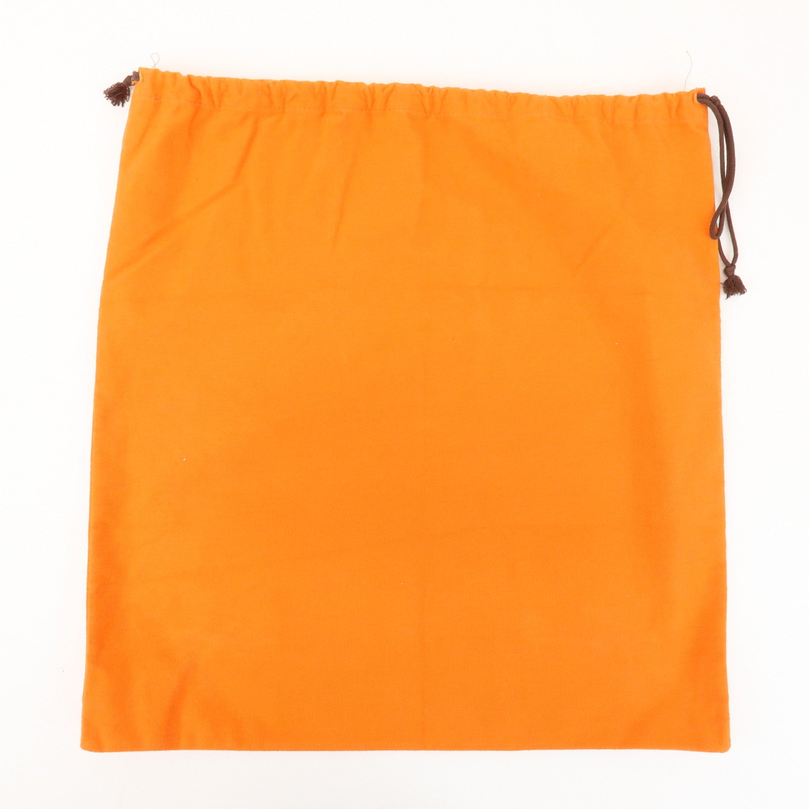 HERMES Set of 9 Dust Bag Storage Bag Drawstring Orange