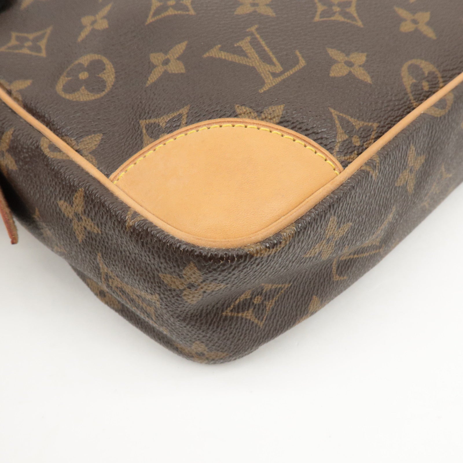 Louis Vuitton Monogram Compiegne 28 Pouch Clutch Bag Brown M51845 Used