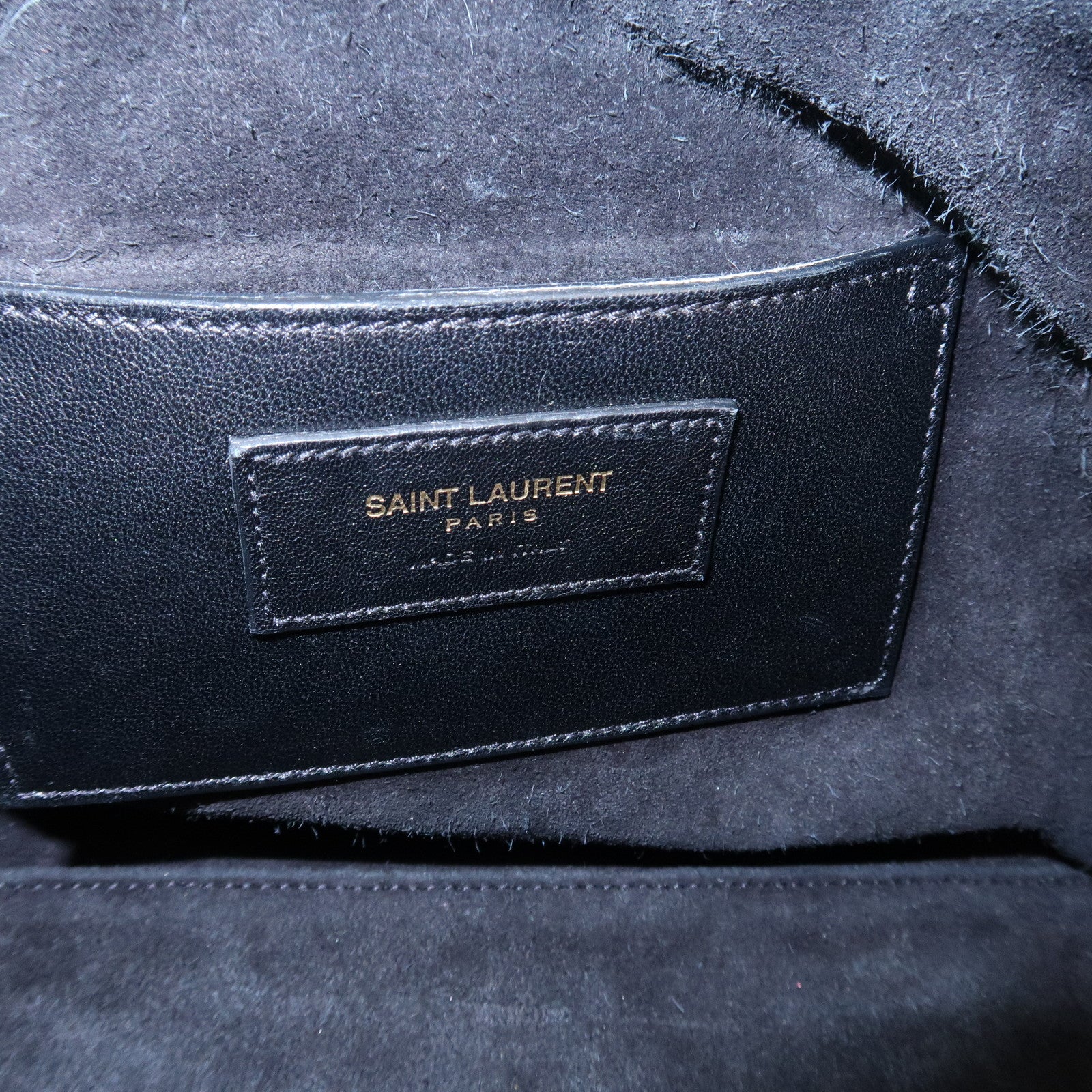 SAINT LAURENT PARIS Baby Duffle Leather Cherry 2Way Hand Bag 330958