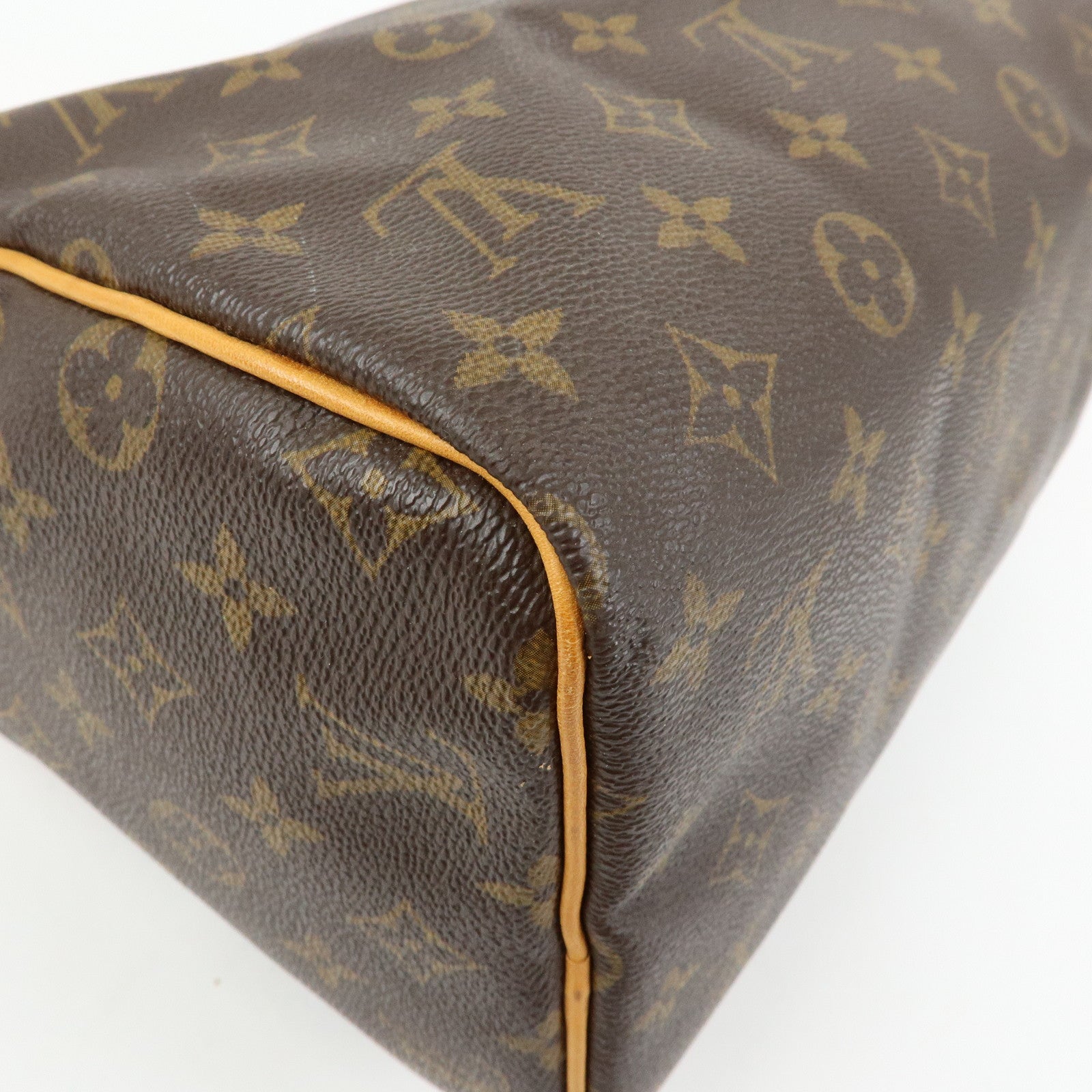 Louis Vuitton Monogram Speedy 30 Boston Bag Hand Bag Brown M41526