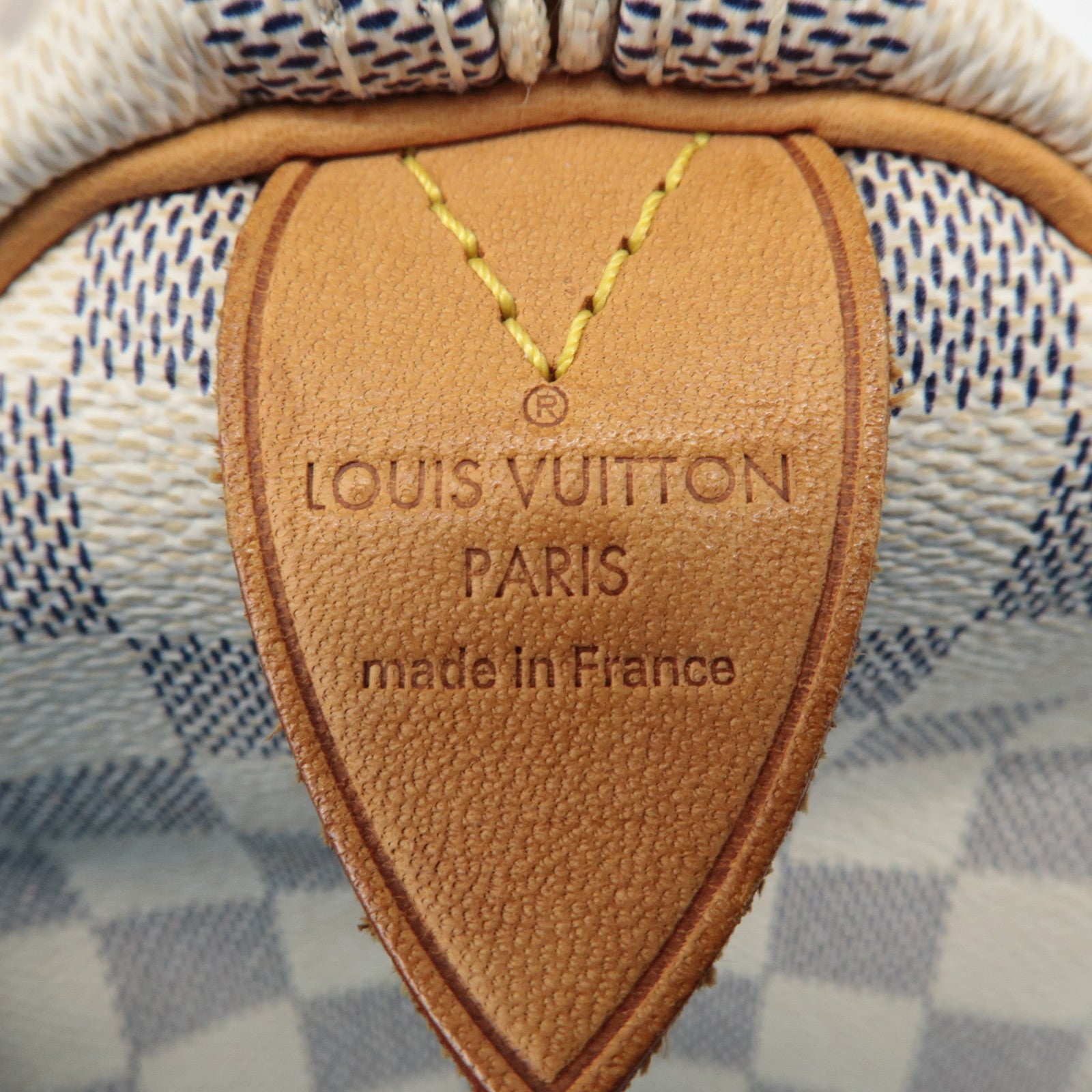 Louis Vuitton Damier Azur Speedy 30 Boston Bag Hand Bag N41533 Used