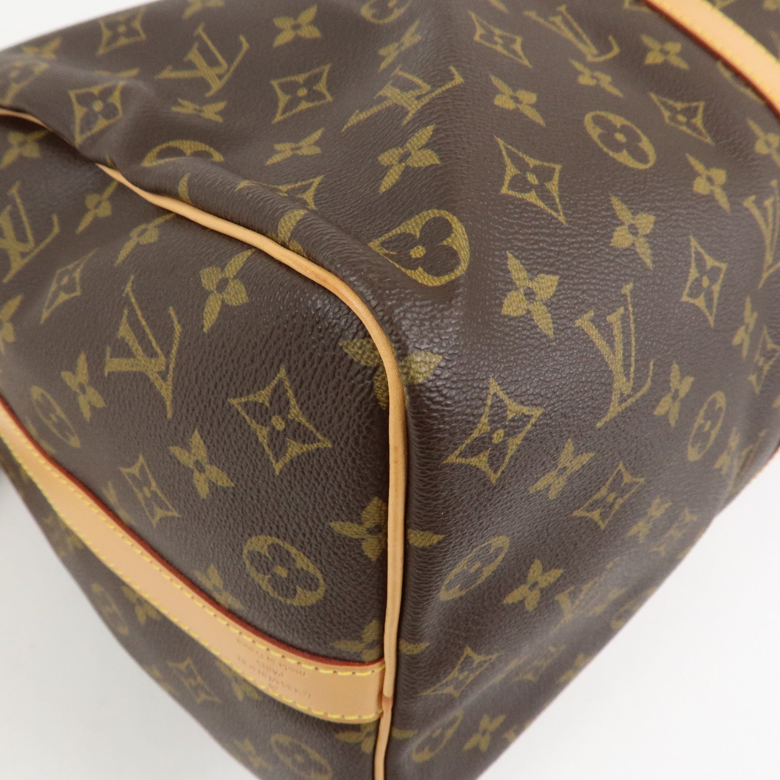 Louis Vuitton Monogram Keep All 50 Bandouliere Boston Bag M41416