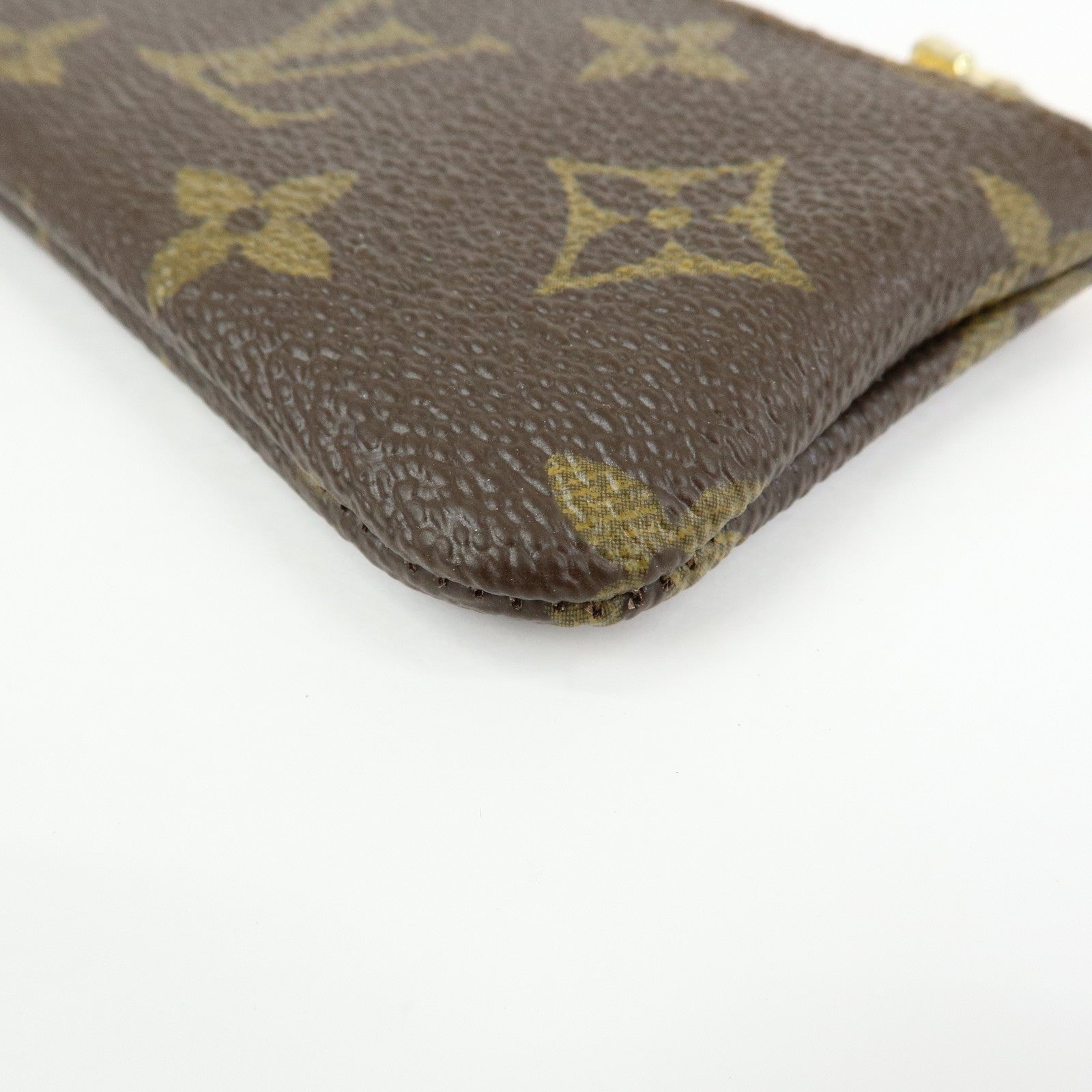 Louis Vuitton Monogram Pochette Cles Coin Case Key Case M62650