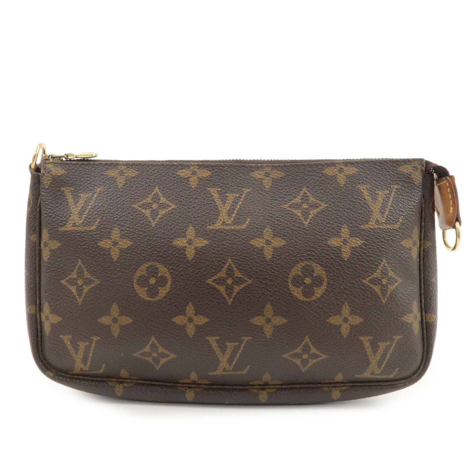 Louis Vuitton Monogram Pochette Accessoires Pouch Hand Bag M51980