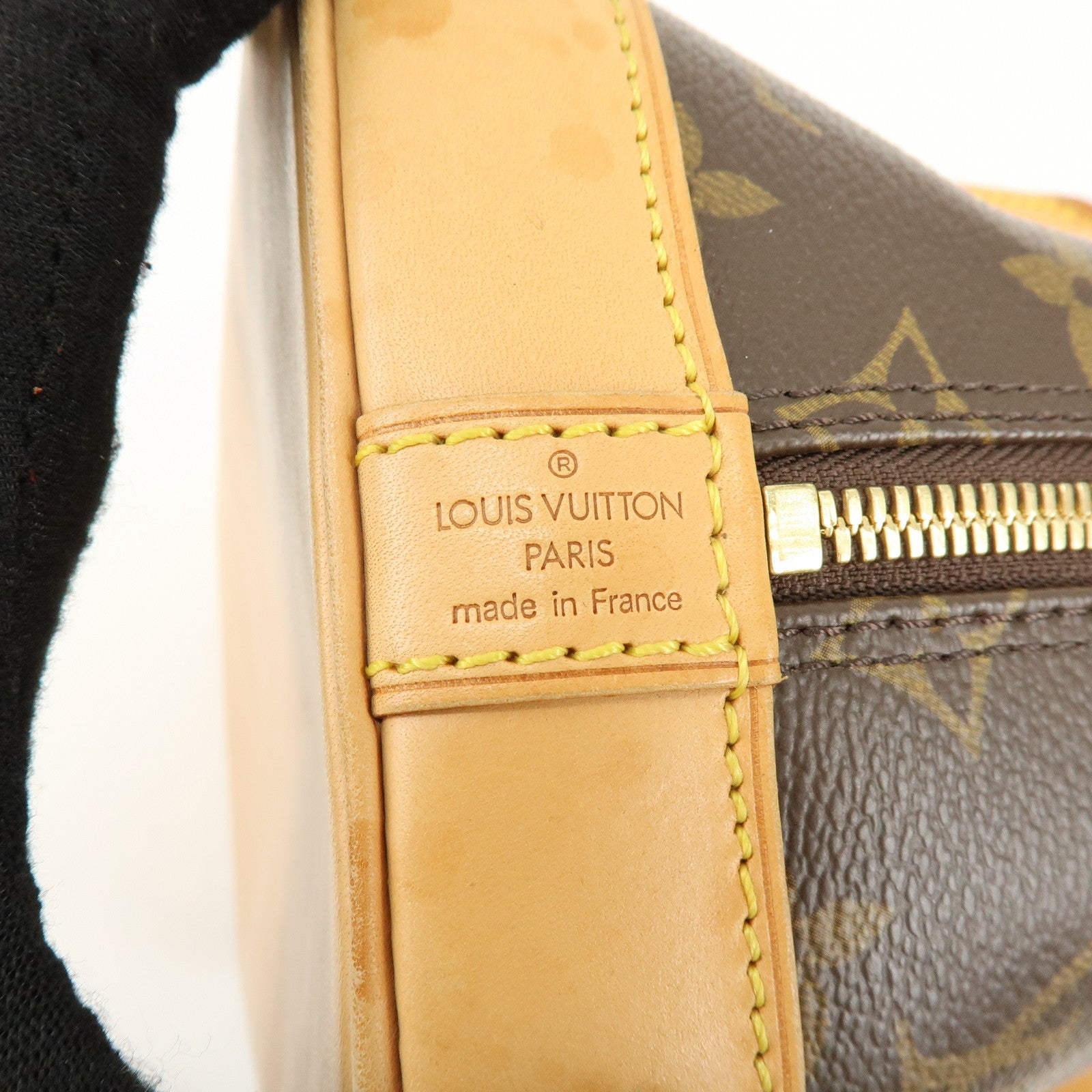 Louis Vuitton Monogram Alma Hand Bag Brown M51130