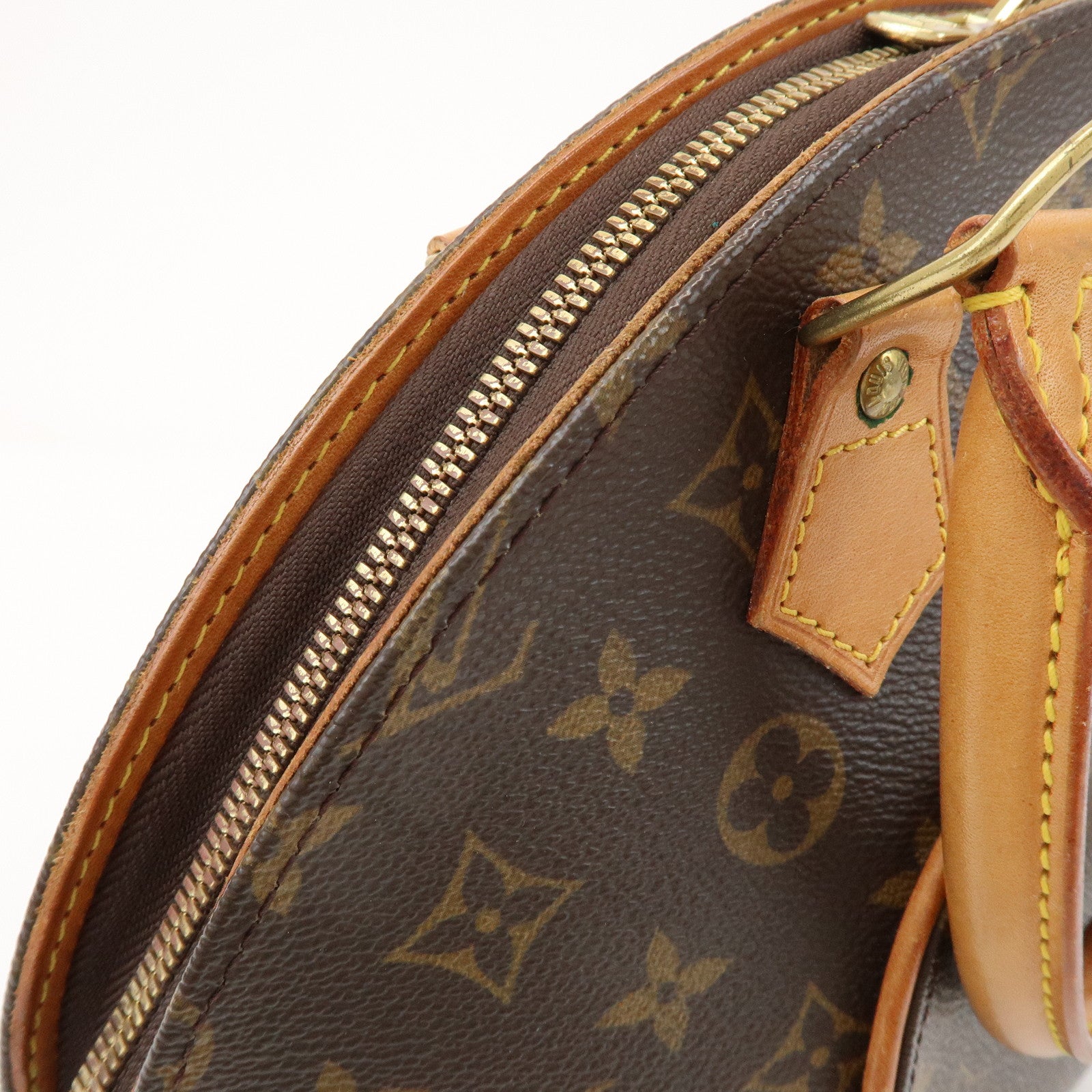 Louis Vuitton Monogram Ellipse PM Hand Bag Brown M51127