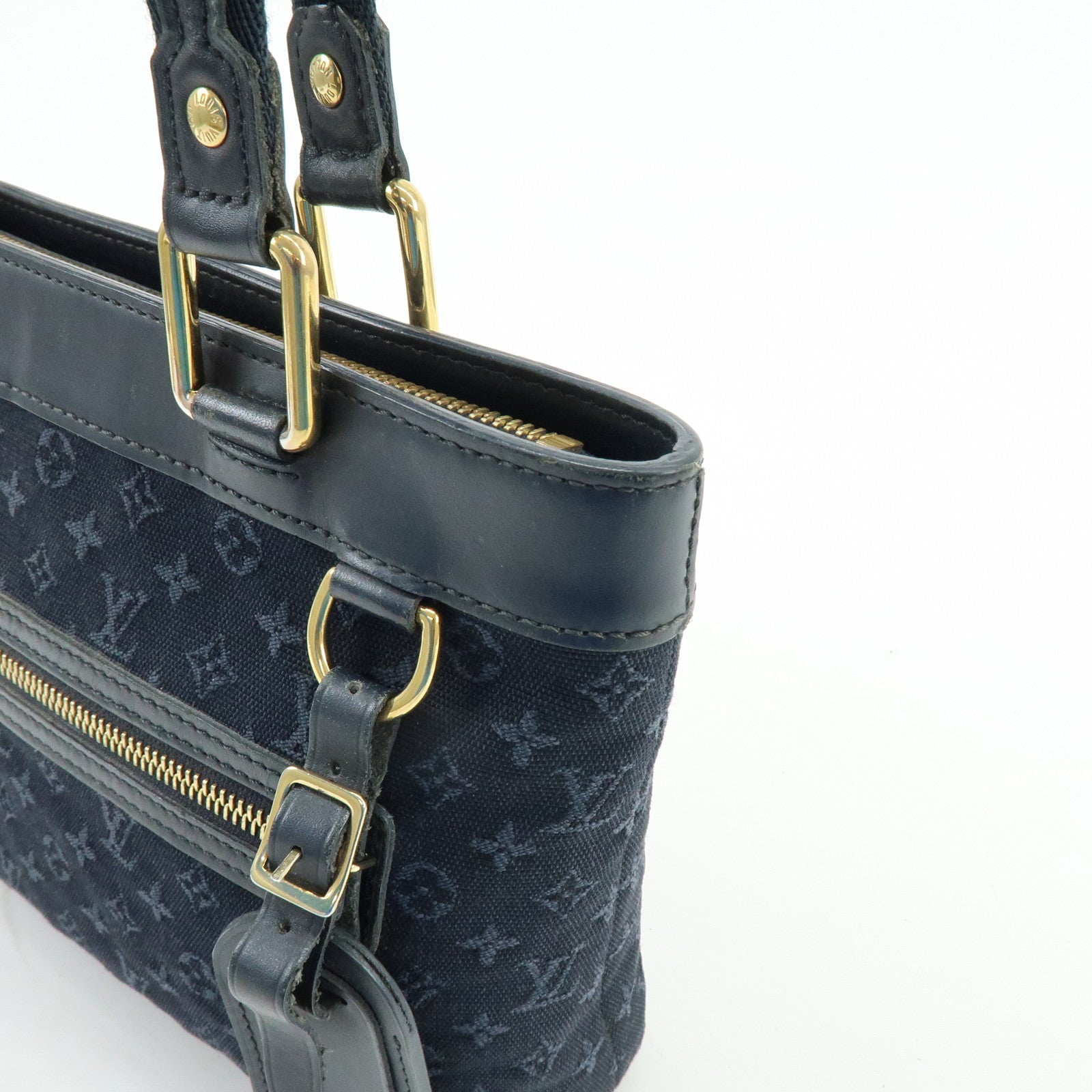 Louis Vuitton Monogram Mini Lucille PM Tote Bag TST Blue M92680