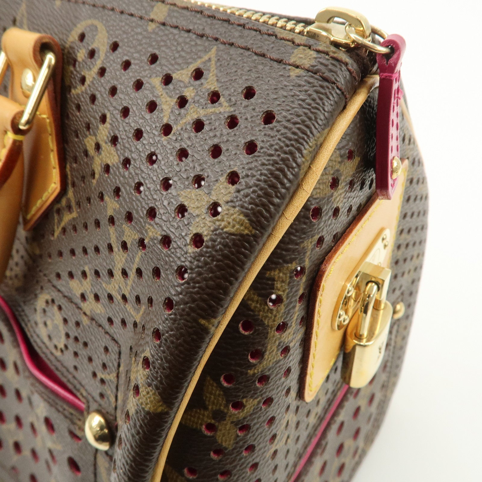 Louis Vuitton Monogram Perforated Speedy 30 Boston Bag M95180
