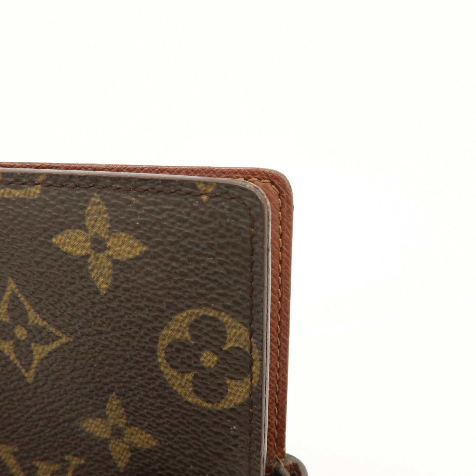 Louis Vuitton Monogram Agenda PM Planner Cover Brown R20005