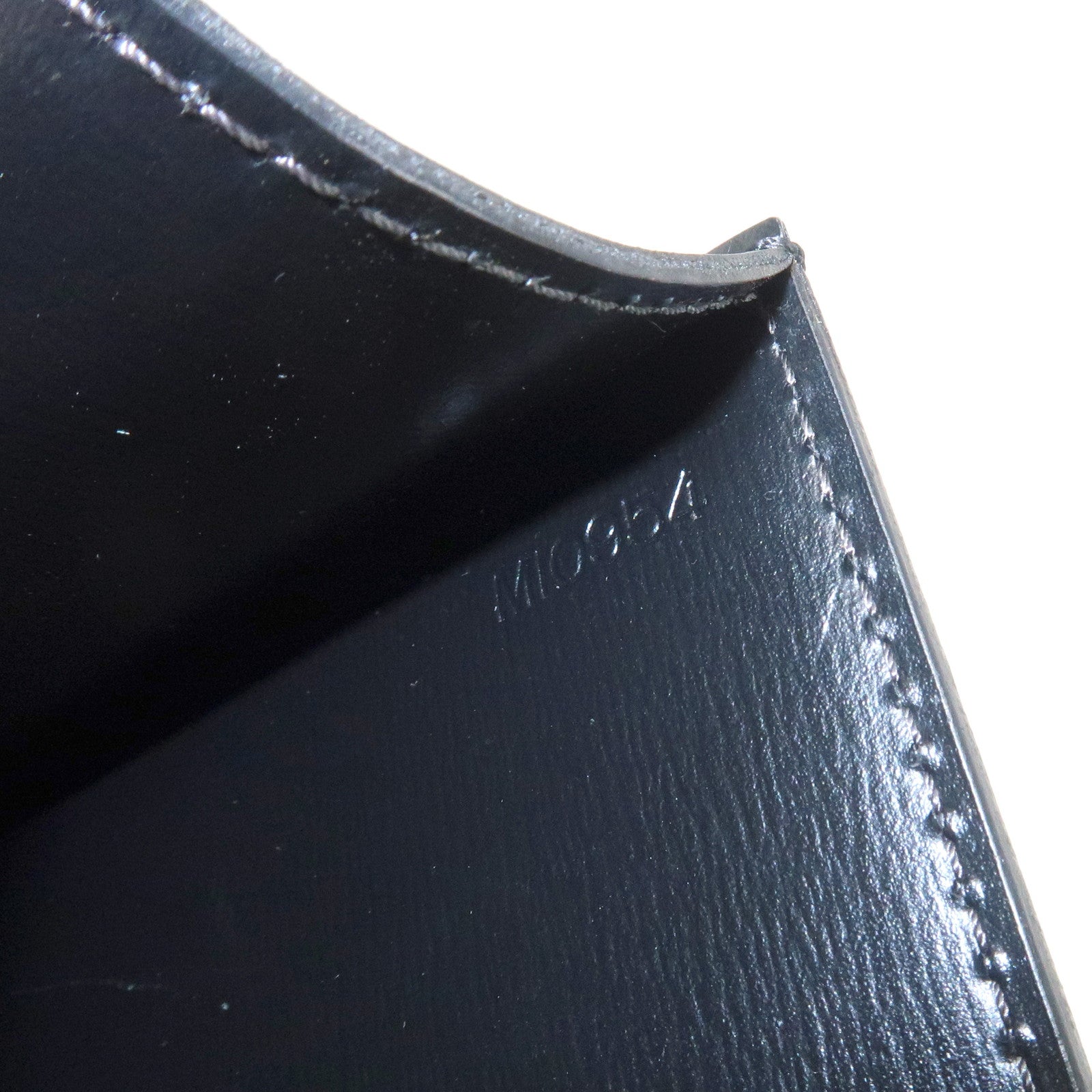 Louis Vuitton Epi Leather Malesherbes Hand Bag Noir M52372