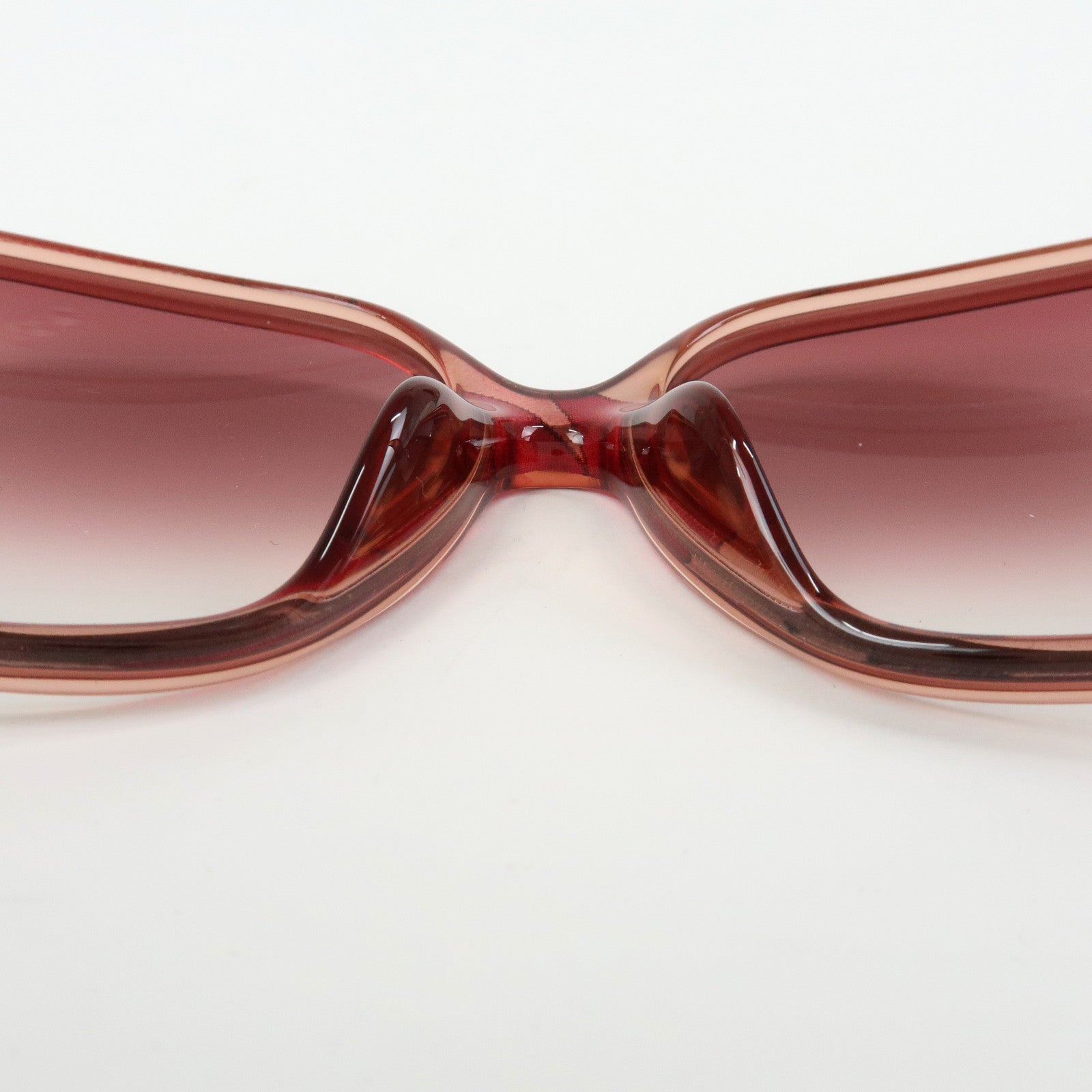 GUCCI Interlocking G Flora Plastic Sunglasses Pink Beige GG3636