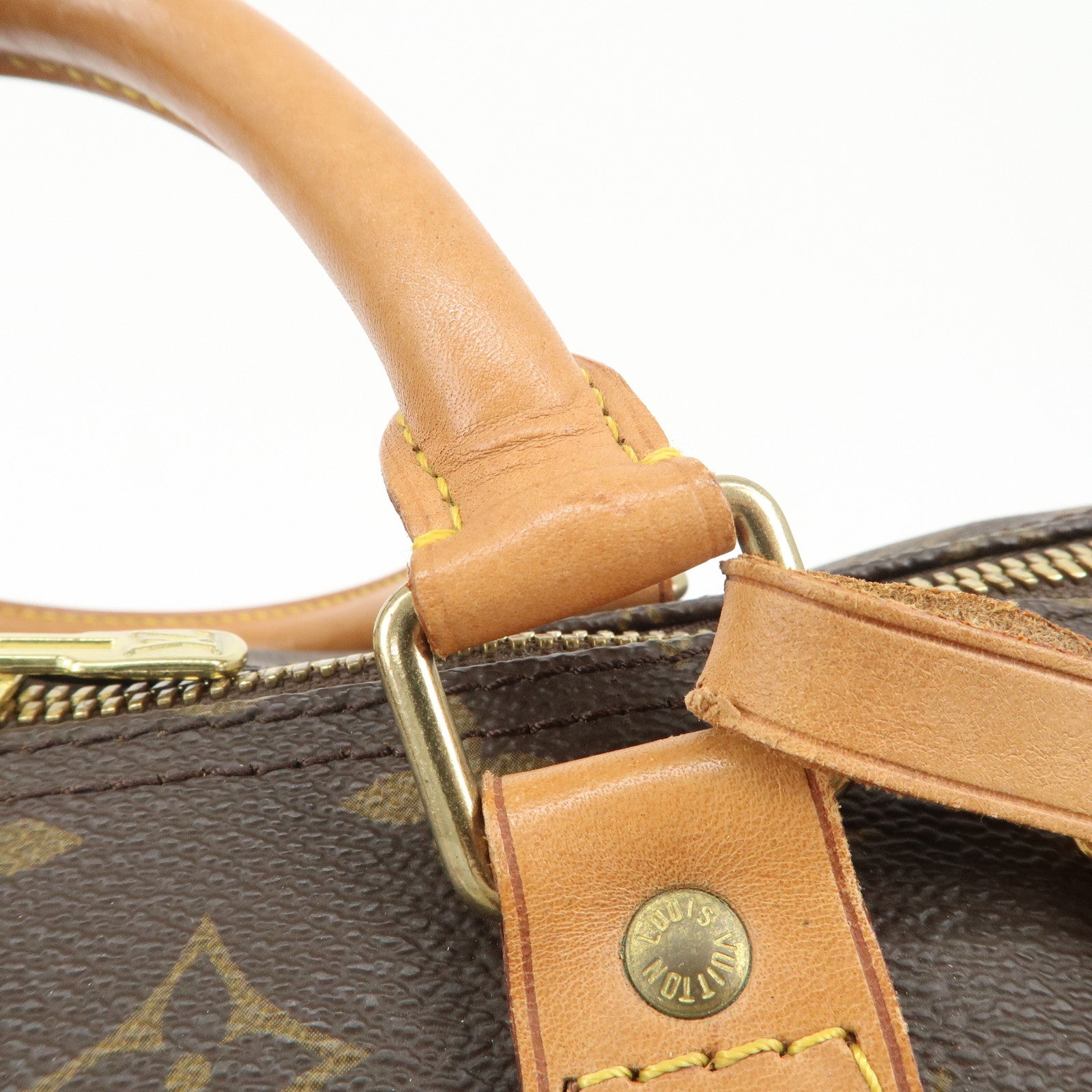 Louis Vuitton Monogram Keep All Bandouliere 60 Boston Bag M41412