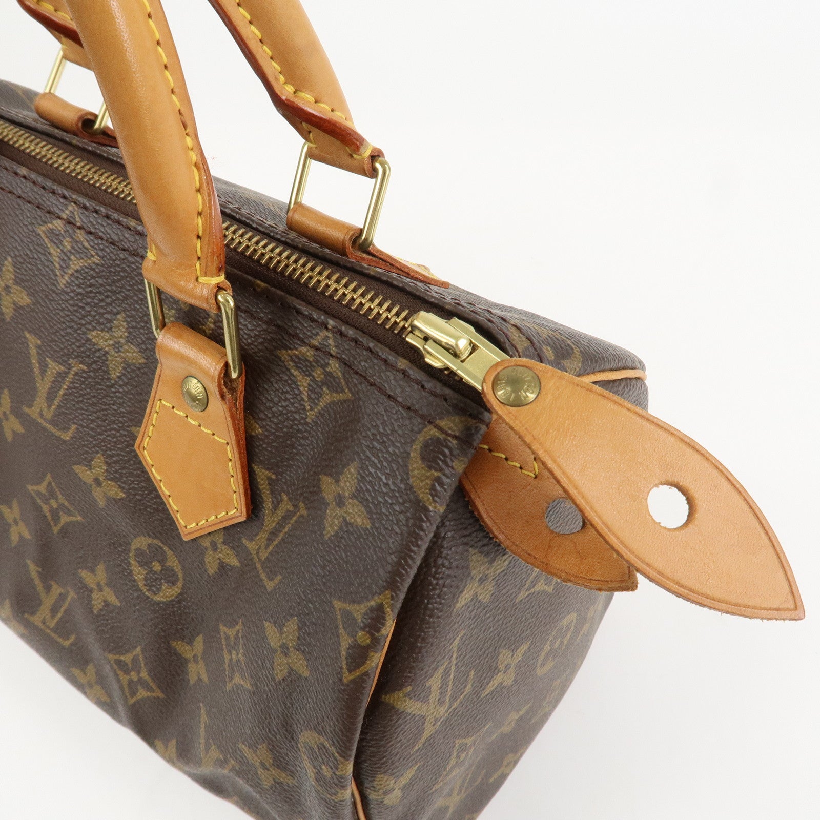 Louis Vuitton Monogram Speedy 25 Boston Bag Hand Bag M41528