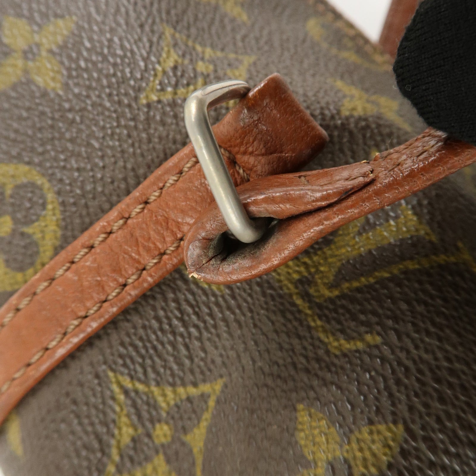 Louis Vuitton Monogram Papillon 26 Hand Bag Old Style Brown M51366