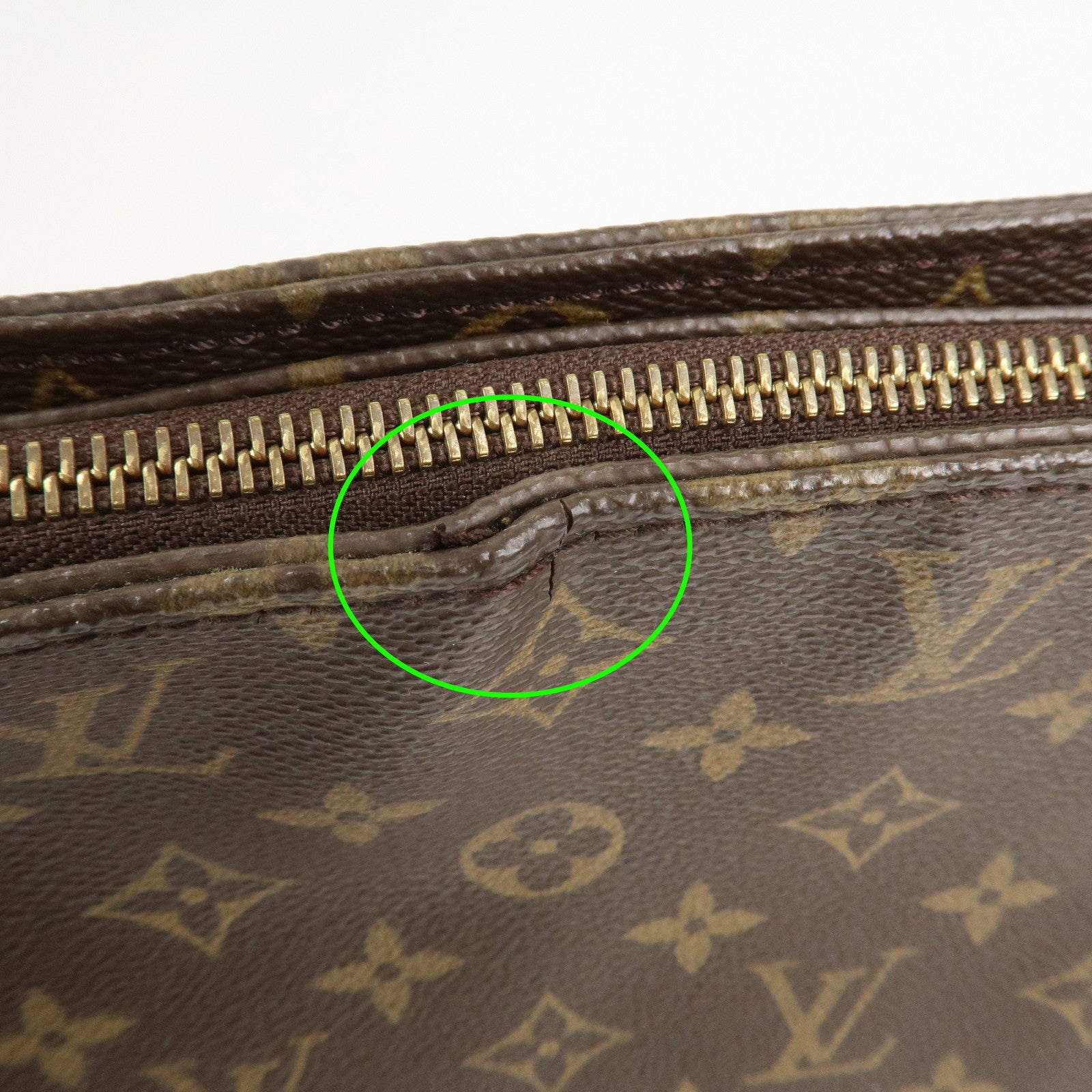 Louis Vuitton Monogram Looping GM Shoulder Bag Brown M51145