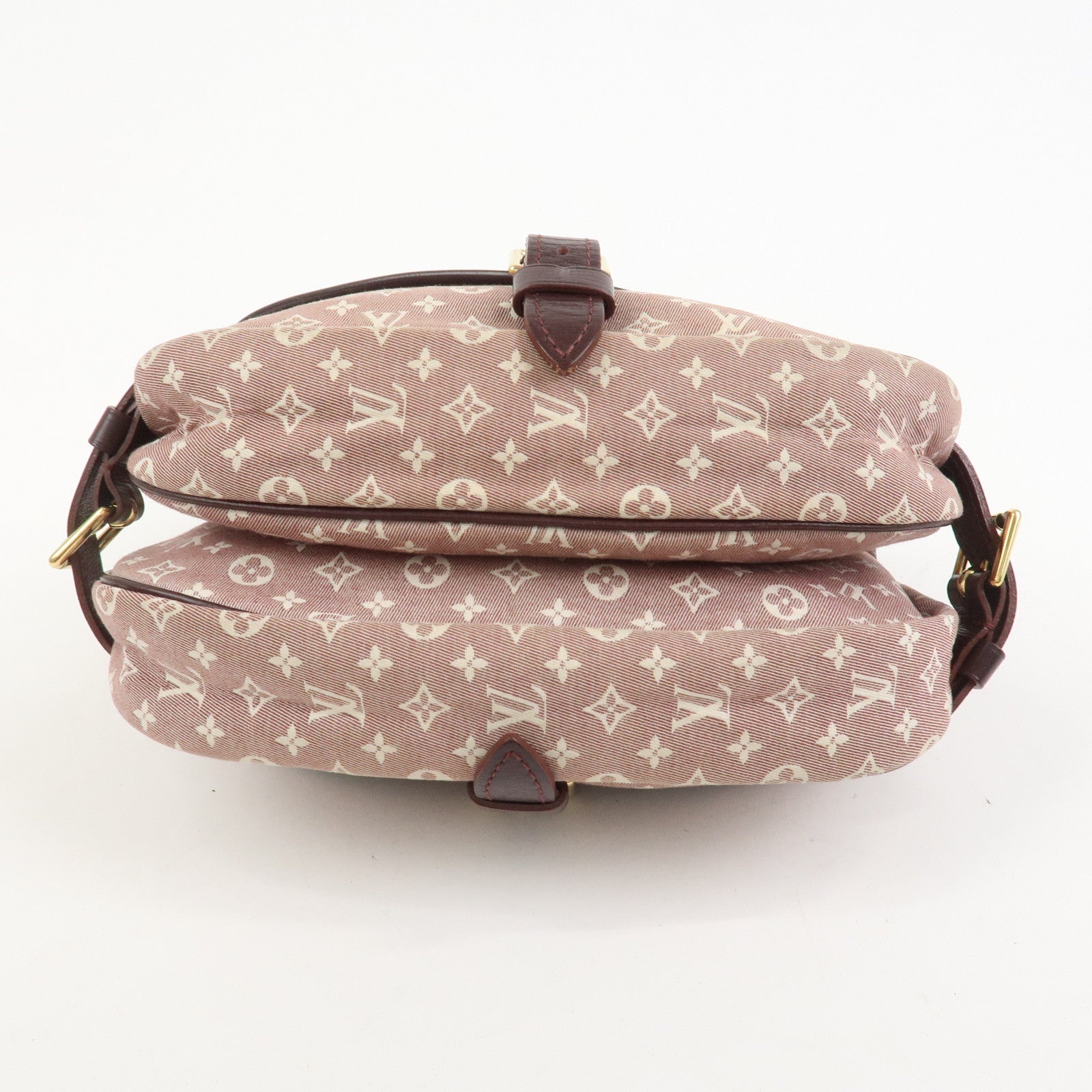 Louis Vuitton Monogram Idylle Saumur PM Shoulder Bag Sepia M40669